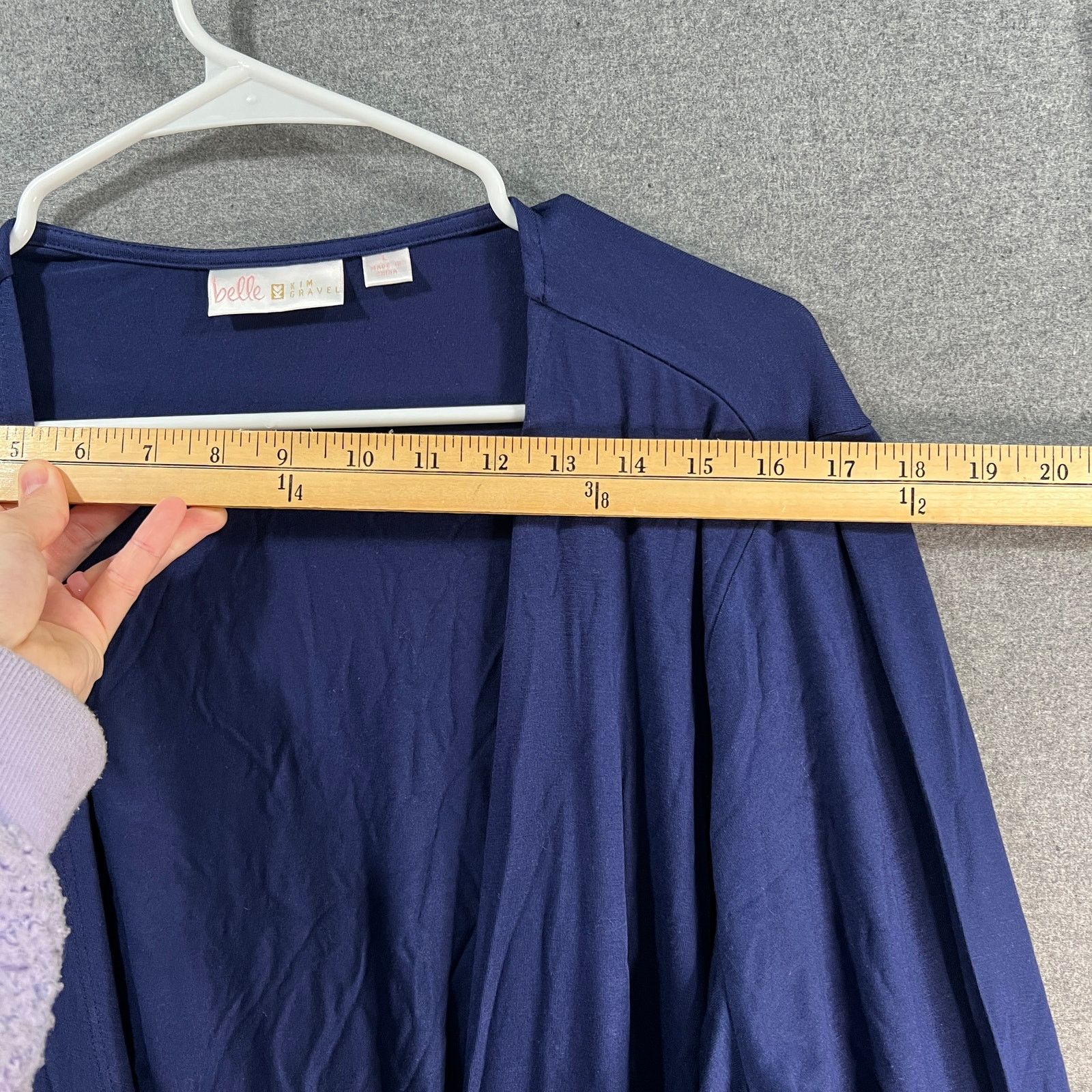 Other Belle by Kim Gravel Rayon Spandex Shrug Twilight, Large Size L / US 10 / IT 46 - 8 Thumbnail