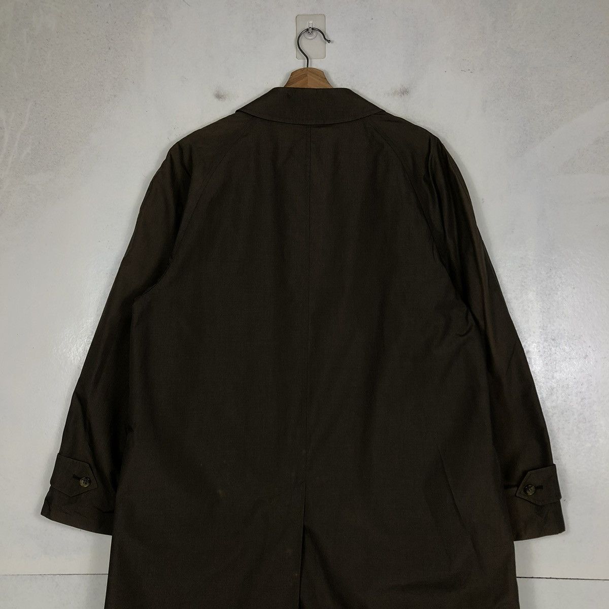 Burberry 📌VINTAGE FLY COATS LONG JACKET BURBERRY MADE IN ENGLAND Size US M / EU 48-50 / 2 - 12 Thumbnail