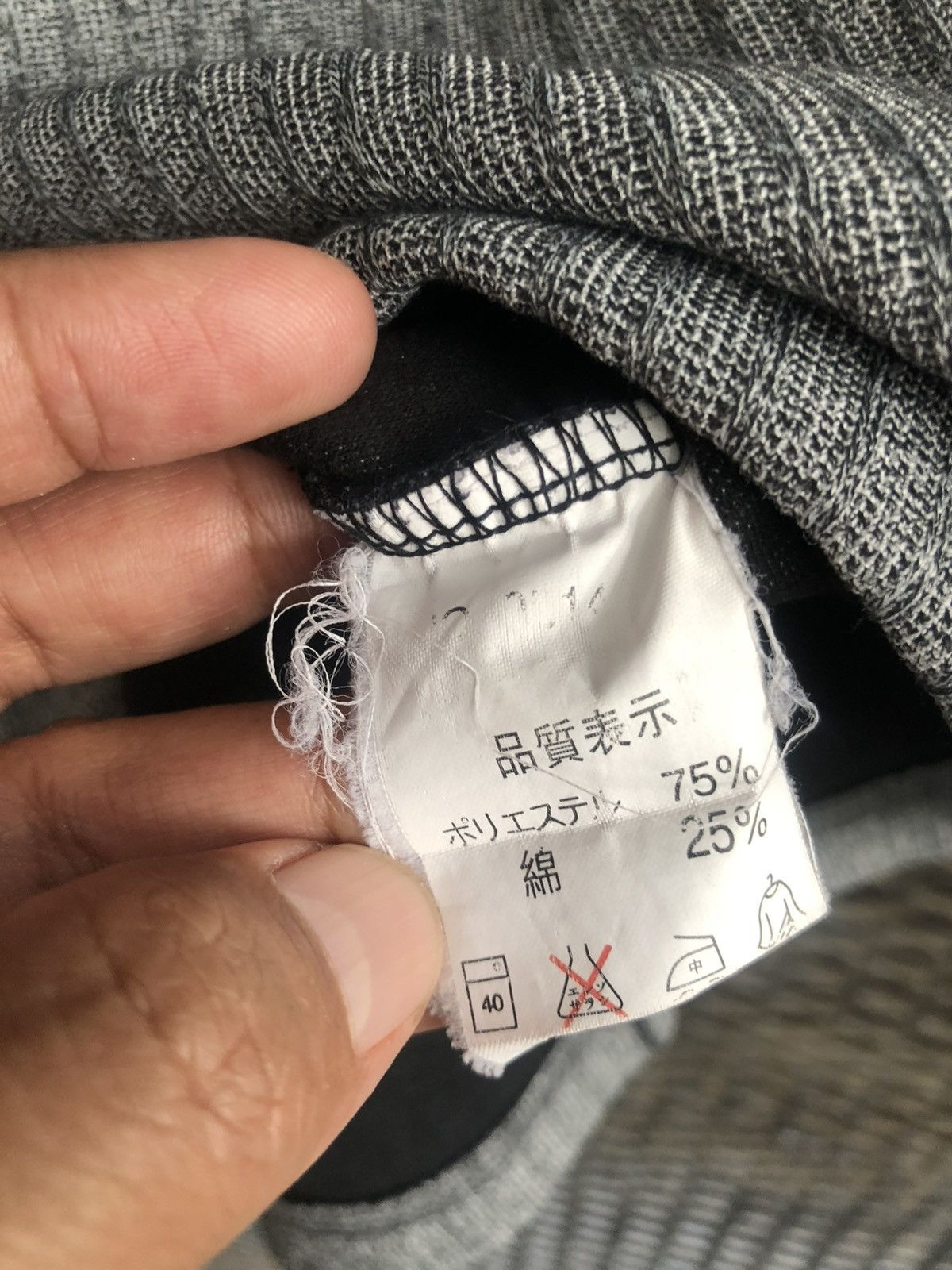 Yohji Yamamoto VINTAGE Y’SACCS YOHJI YAMAMOTO LONG SLEEVE Size US L / EU 52-54 / 3 - 6 Thumbnail