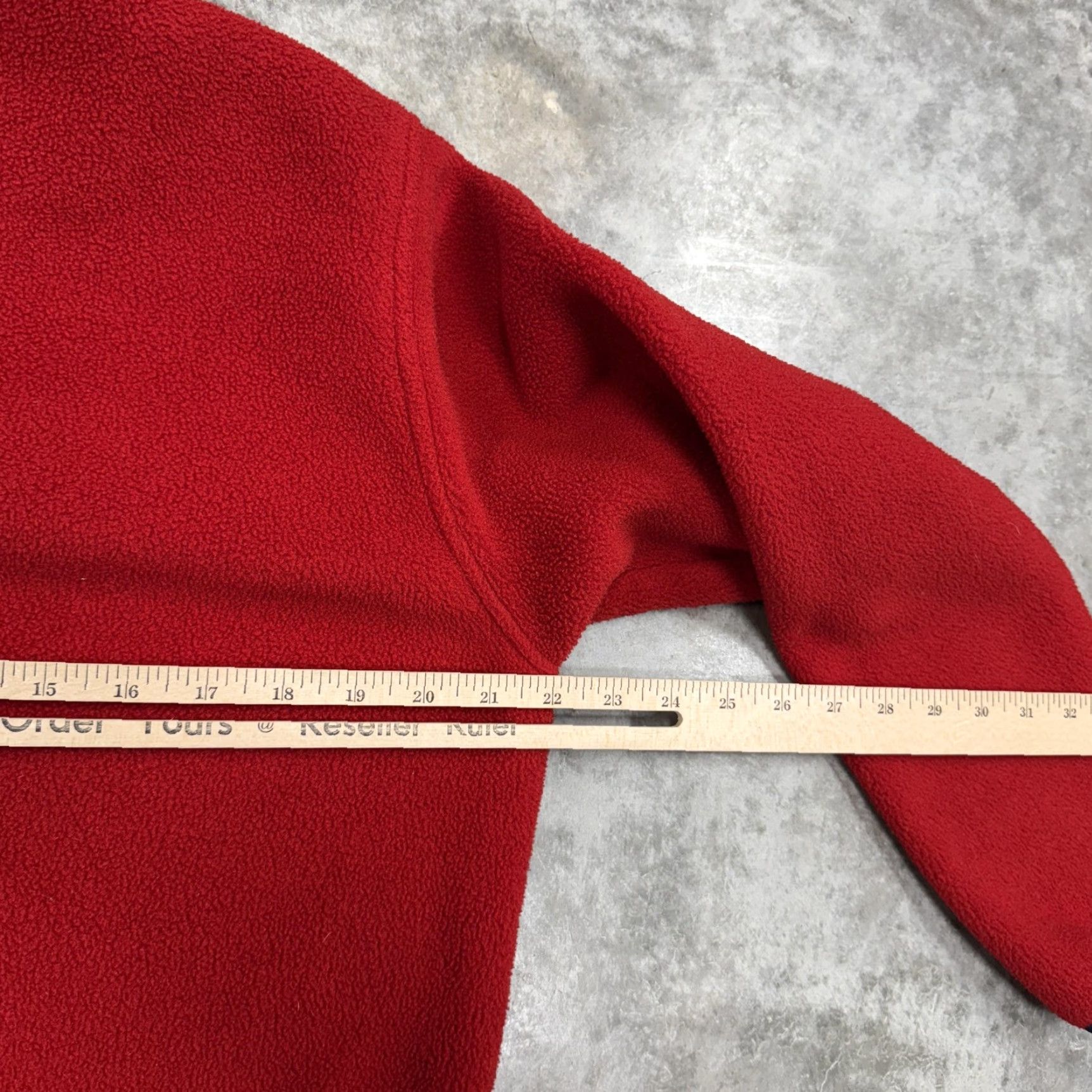 Vintage VINTAGE L.L. Bean Fleece Jacket Womens Small Red Full Zip Stand Collar 90s Size S / US 4 / IT 40 - 5 Thumbnail