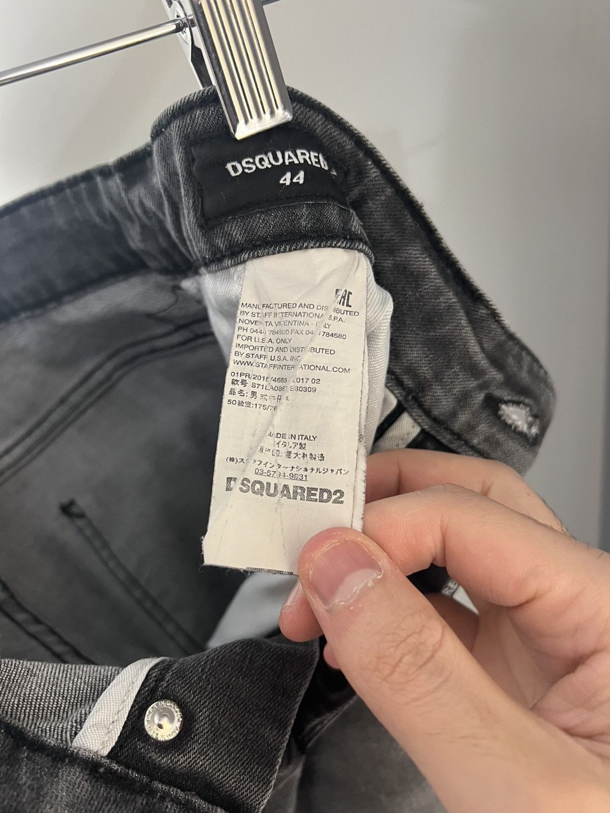 Dsquared2 × Vintage VERY RARE DSQUARED2 DESIGNER DENIM JEANS JAPAN STYLE LUXURY Size US 31 - 9 Thumbnail