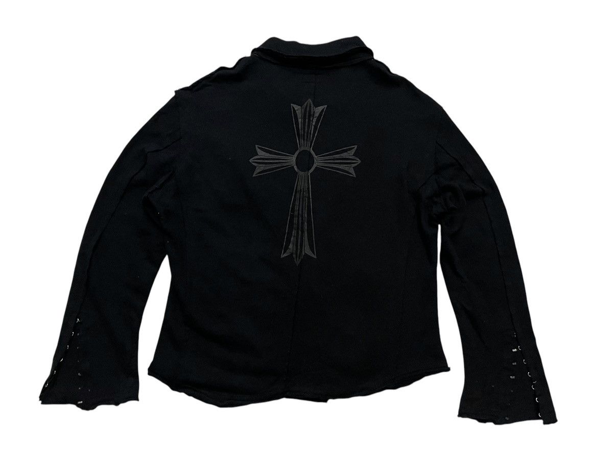 If Six Was Nine 2000s SEMANTIC DESIGN COTTON JACKET CROSS DESIGN Size US L / EU 52-54 / 3 - 2 Thumbnail