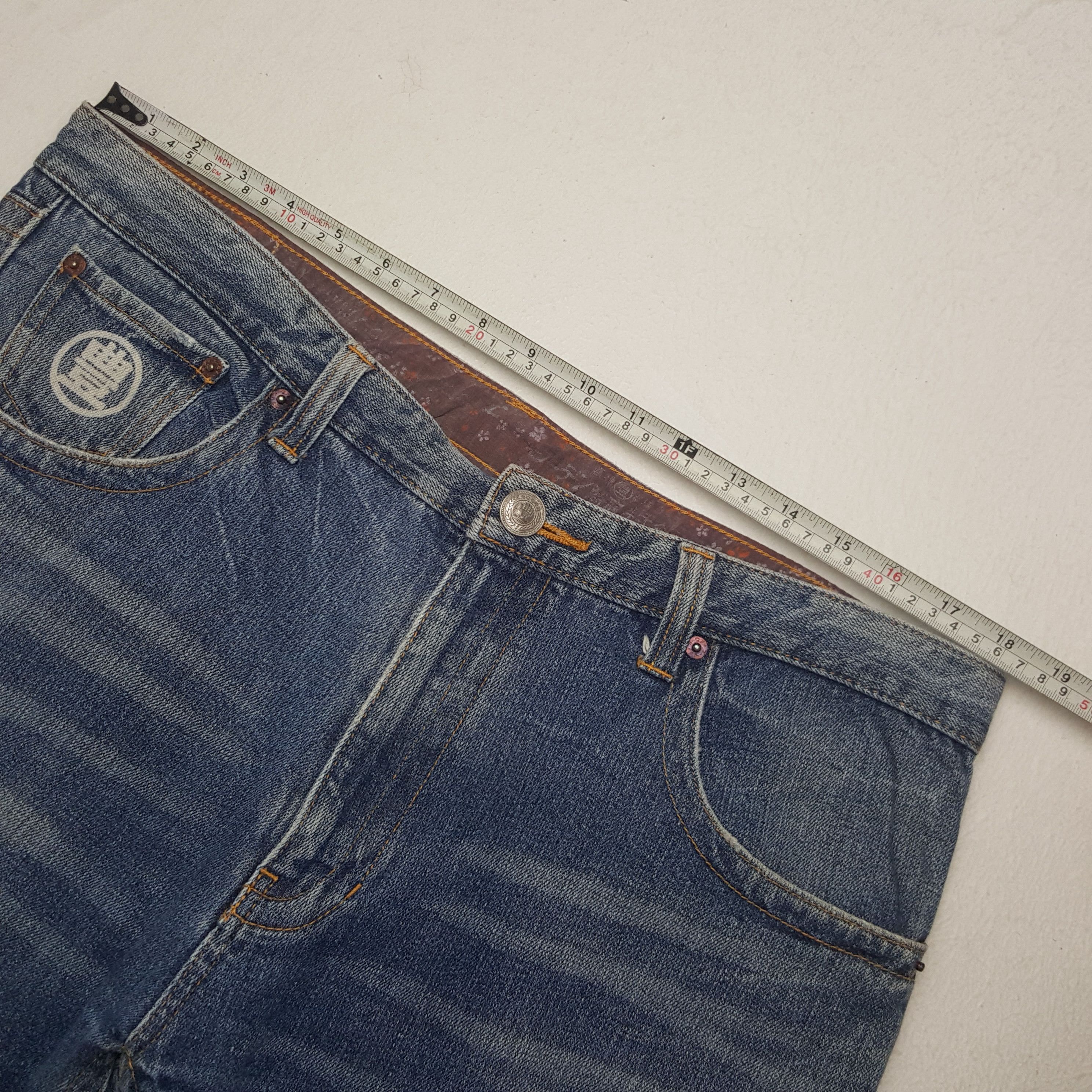 Japanese Brand × Vintage Vintage Skeleton Style Art Japan Skulls Denim Jeans Size US 36 / EU 52 - 8 Thumbnail