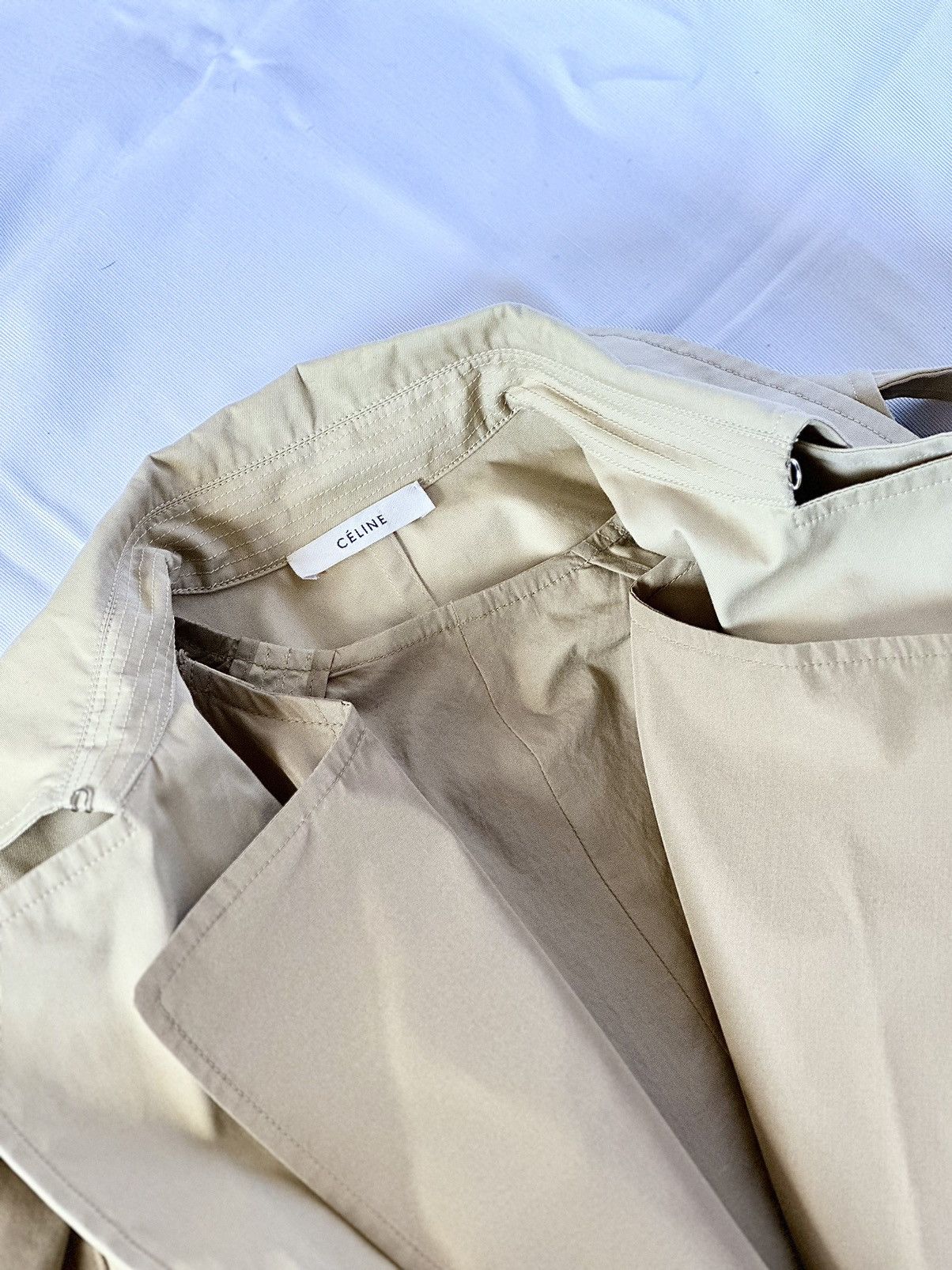 Celine Céline Phoebe Philo era double layered trend coat Size XS / US 0-2 / IT 36-38 - 4 Thumbnail