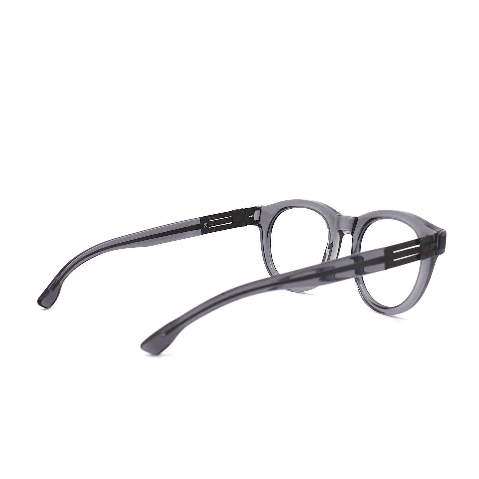 Ic! Berlin NEW IC! BERLIN GLEN GREY TRANSPARENT EYEGLASSES FRAME Size ONE SIZE - 8 Thumbnail