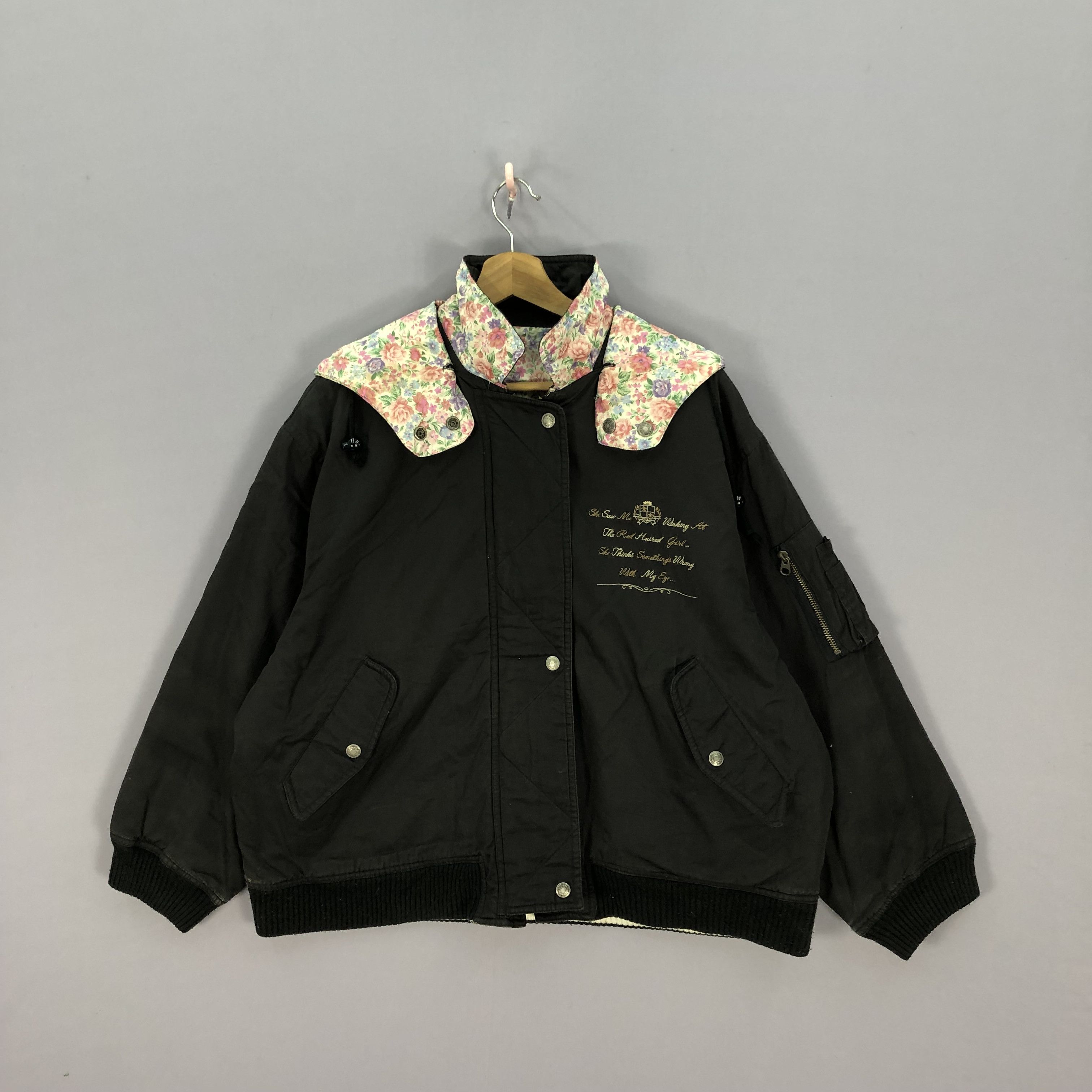 Vintage IL Suffit Riversible Bomber Varsity Jackets