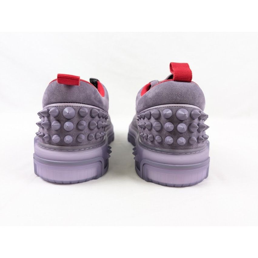 Christian Louboutin o1rshd1 Astroloubi Flat Low-Top Sneakers in Parme Size US 12 / EU 45 - 11 Thumbnail