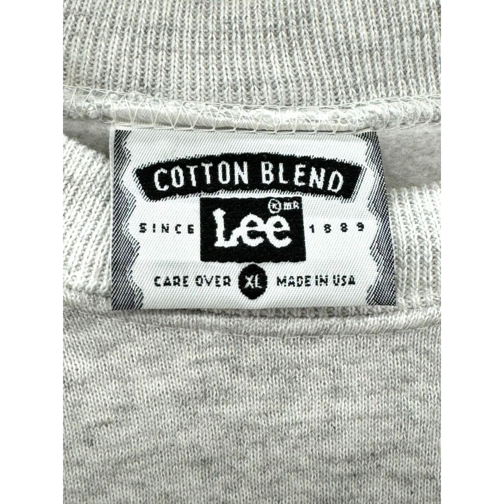 Lee × Vintage 1990's Lee W.F.J Ministry Team Cotton Crewneck Sweatshirt Size US XL / EU 56 / 4 - 3 Thumbnail
