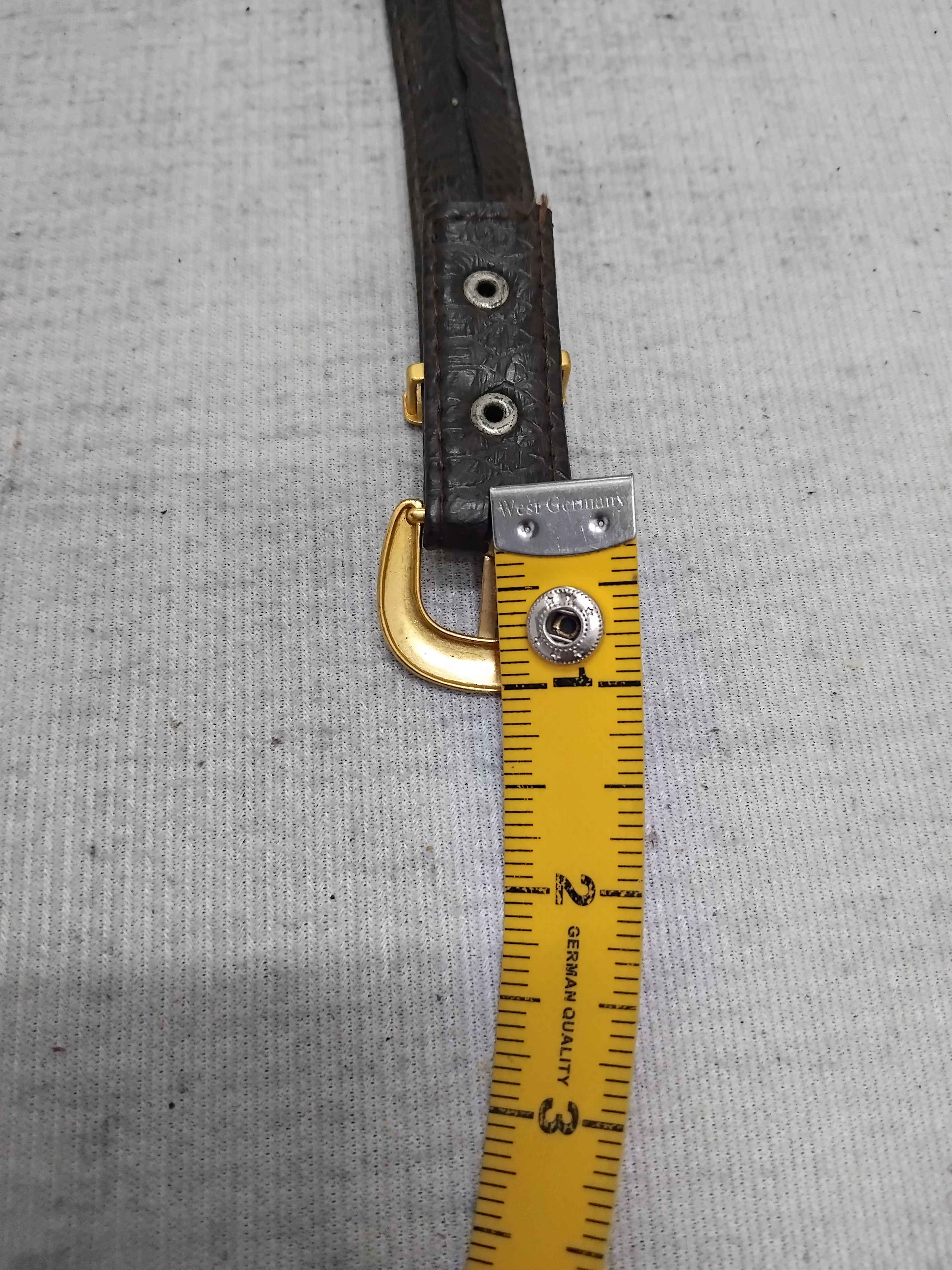 Japanese Brand 💥Rudolph Valentino brown colour belt Size ONE SIZE - 8 Thumbnail
