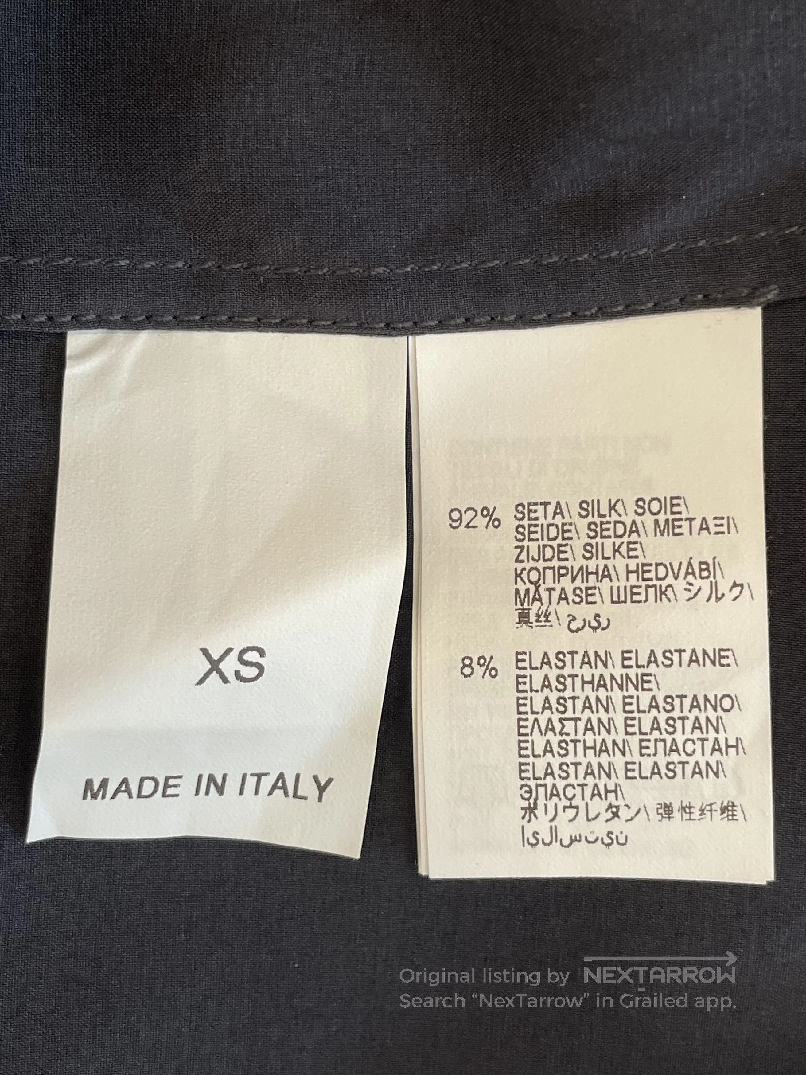 Brunello Cucinelli Brunello Cucinelli Black Silk Tank XS. Size US XS / EU 42 / 0 - 4 Thumbnail