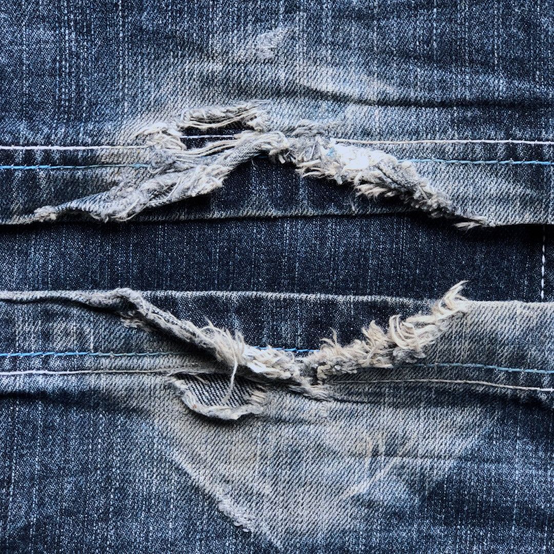 Vintage JOKER BRAND Blue Denim Pants Size US 34 / EU 50 - 11 Thumbnail