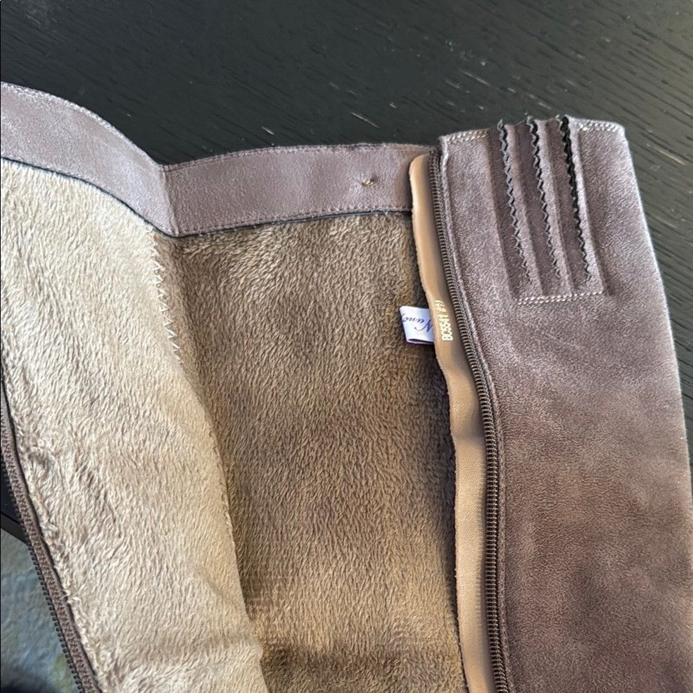 Other Nancy Li Women’s 10 Timeless Brown Over the Knee Boots with Size US 10 / IT 40 - 6 Thumbnail