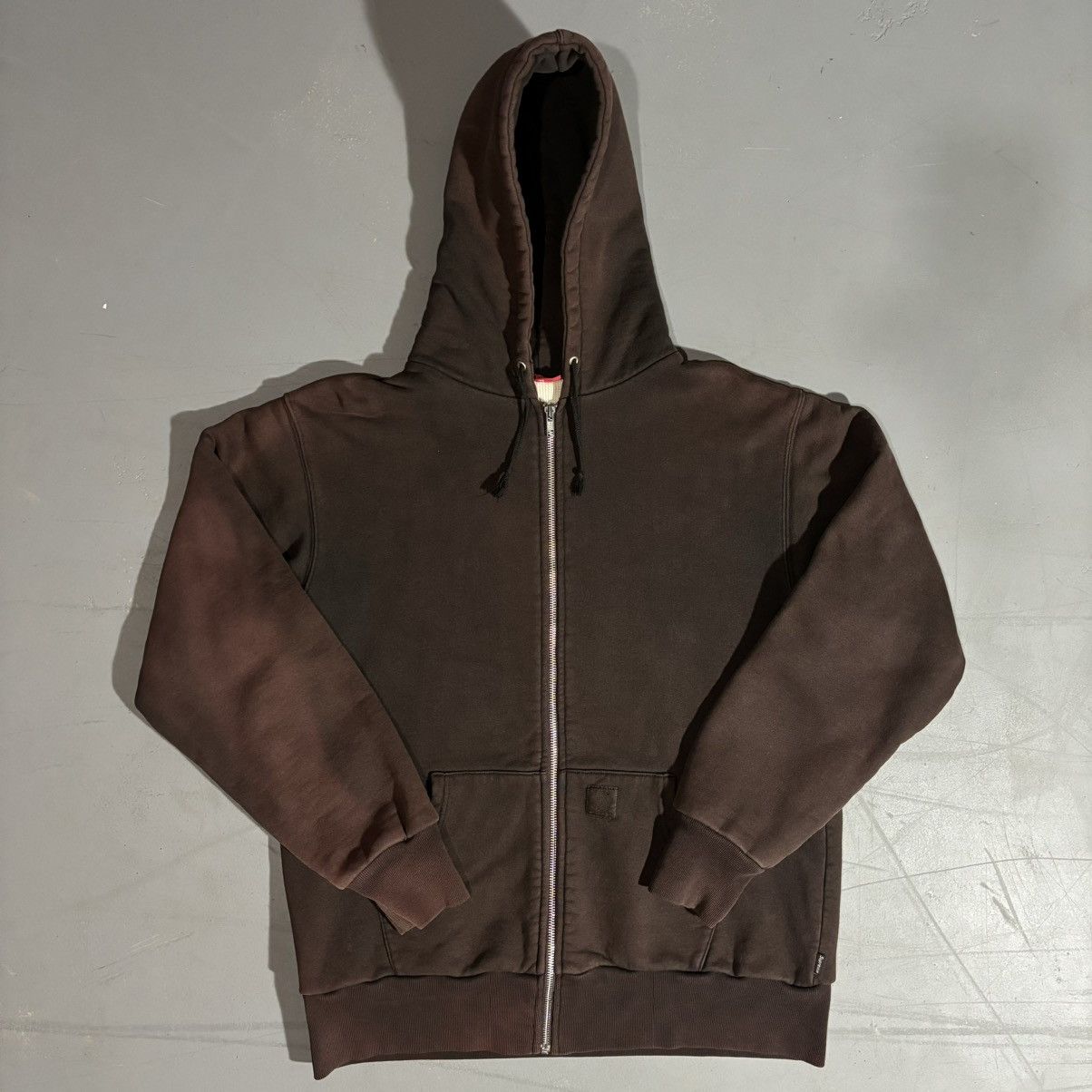 Carhartt × Supreme Supreme Carhartt Zip Up Sweatshirt