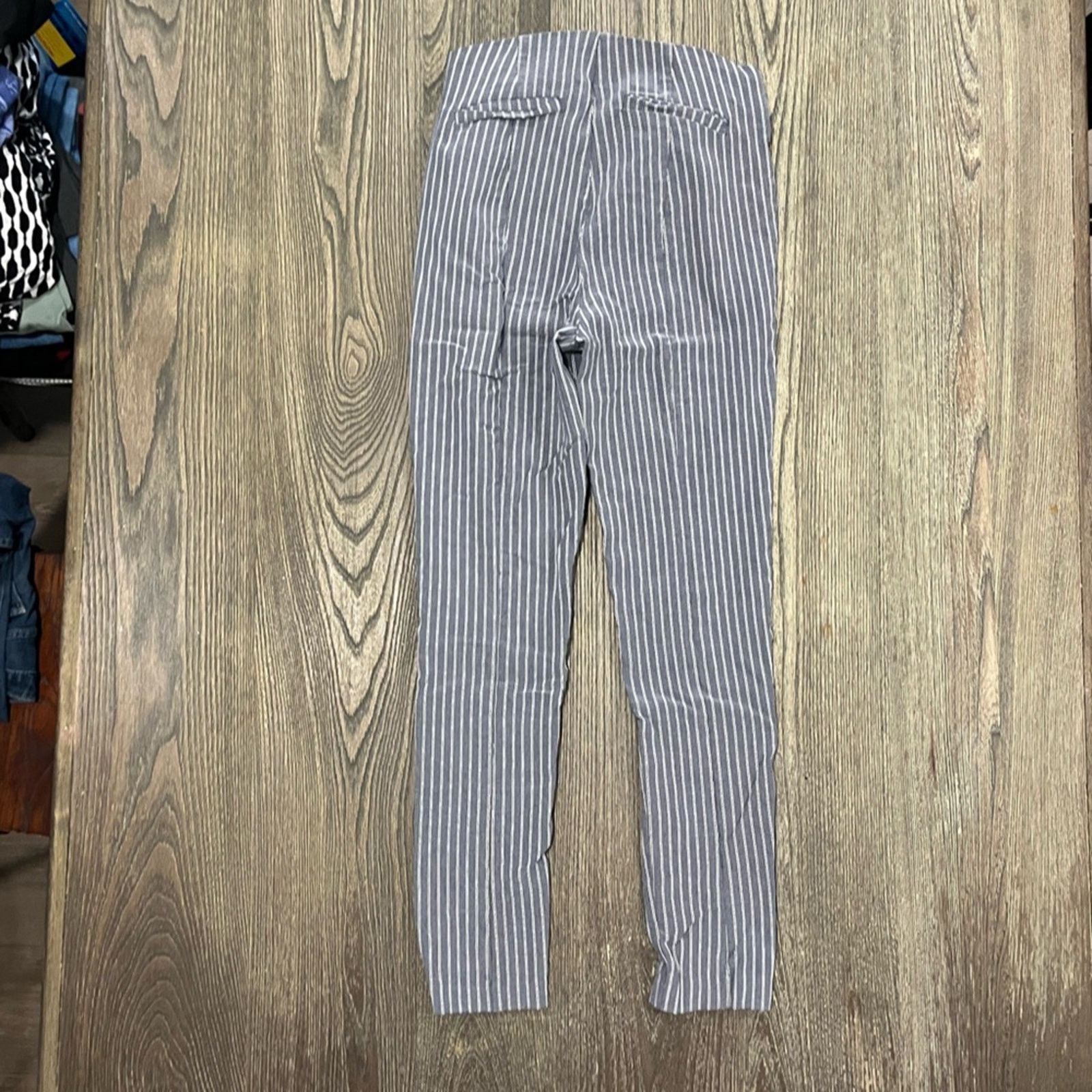 Vintage Takara Trousers High Waist Straight Leg Flat Front Size S Size 24" / US 00 / IT 34 - 4 Thumbnail
