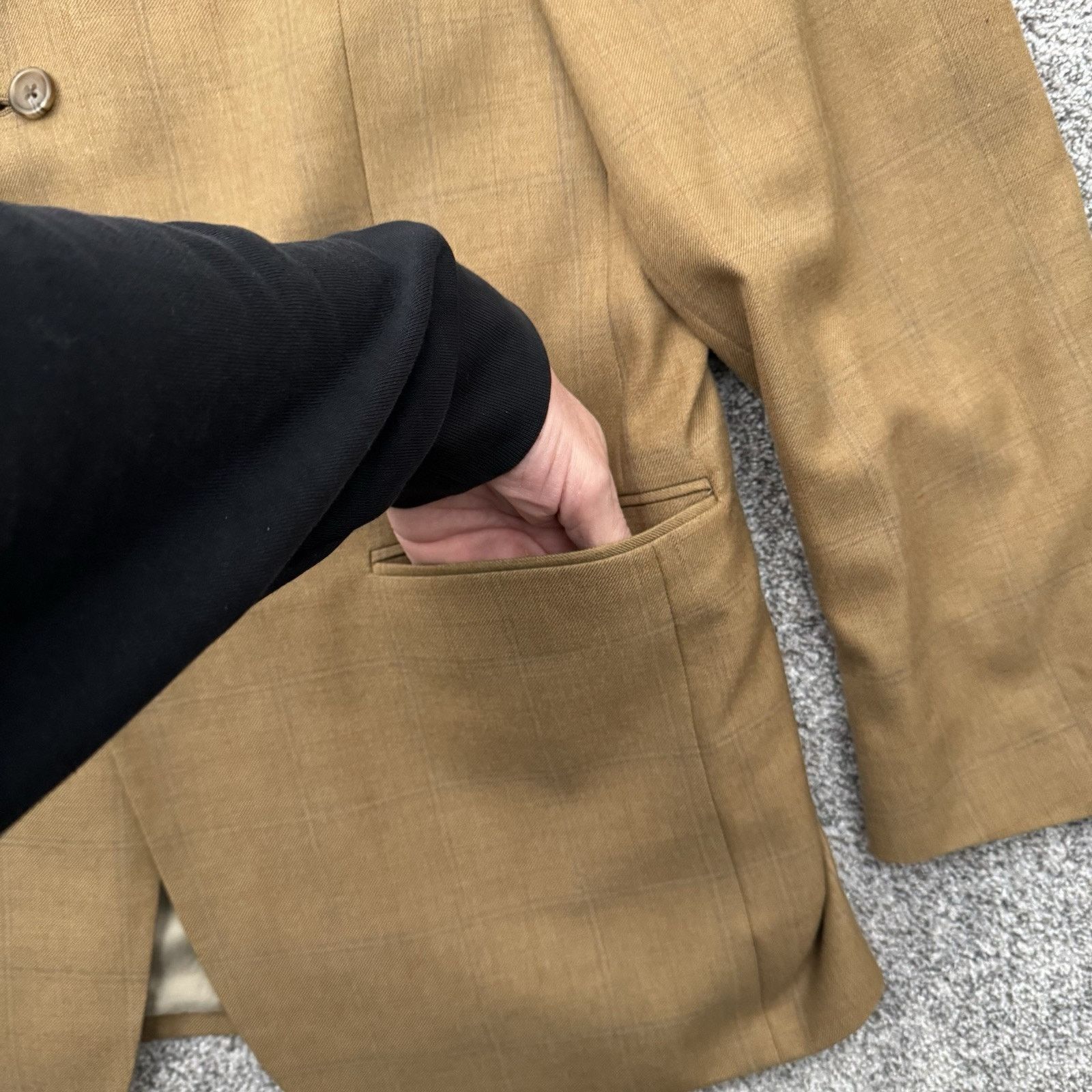 Other Axcess Suit Coat Mens 44L Office Vintage Y2K Blazer Formal Size 44L - 3 Thumbnail