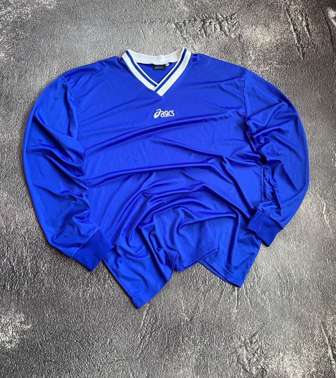 Asics Vintage Asics football long sleeve jersey Size US XXL / EU 58 / 5 - 1 Thumbnail