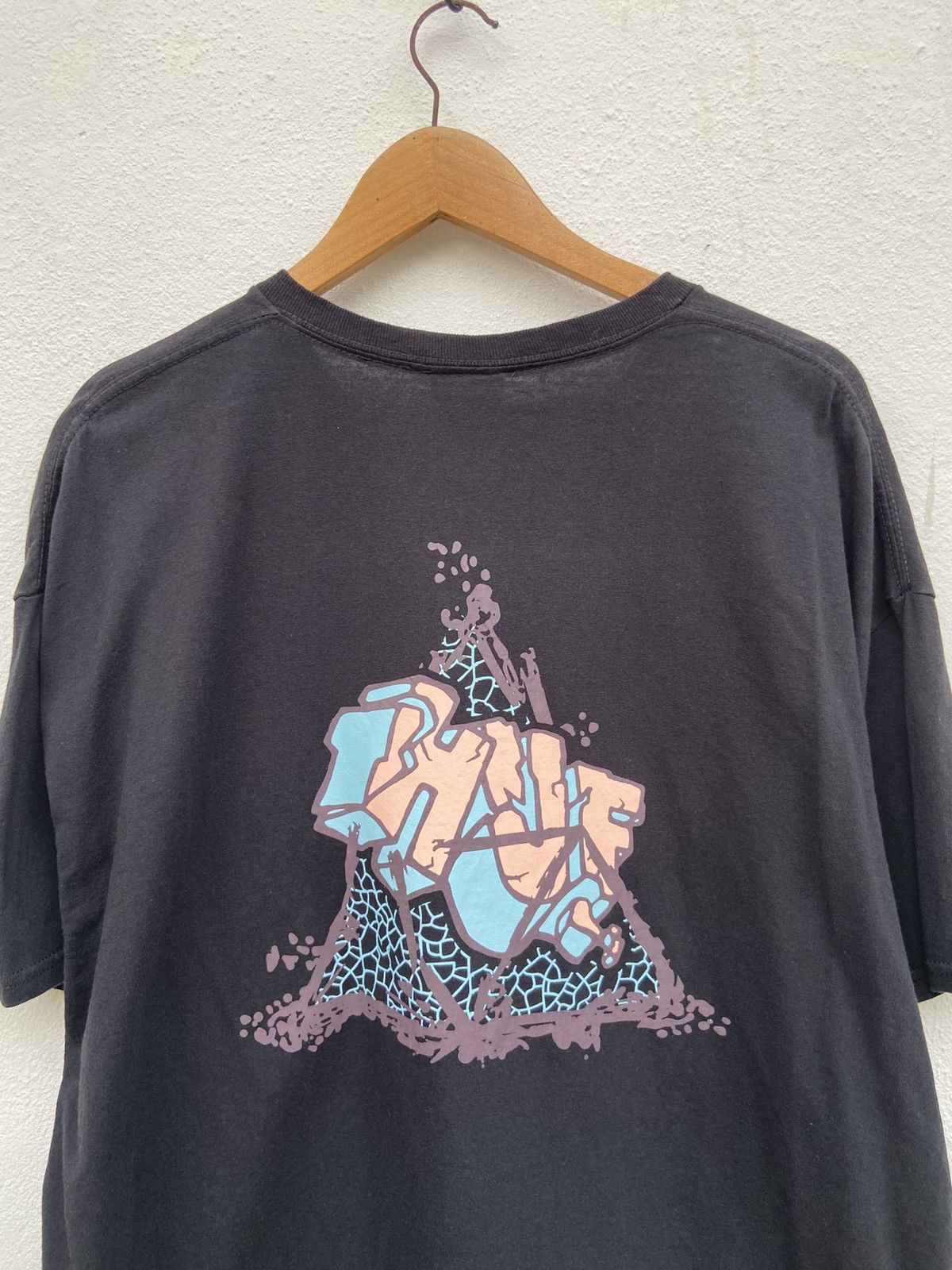 Huf Rare HUF t shirt oversized 20th year Celebration Size US XL / EU 56 / 4 - 3 Thumbnail