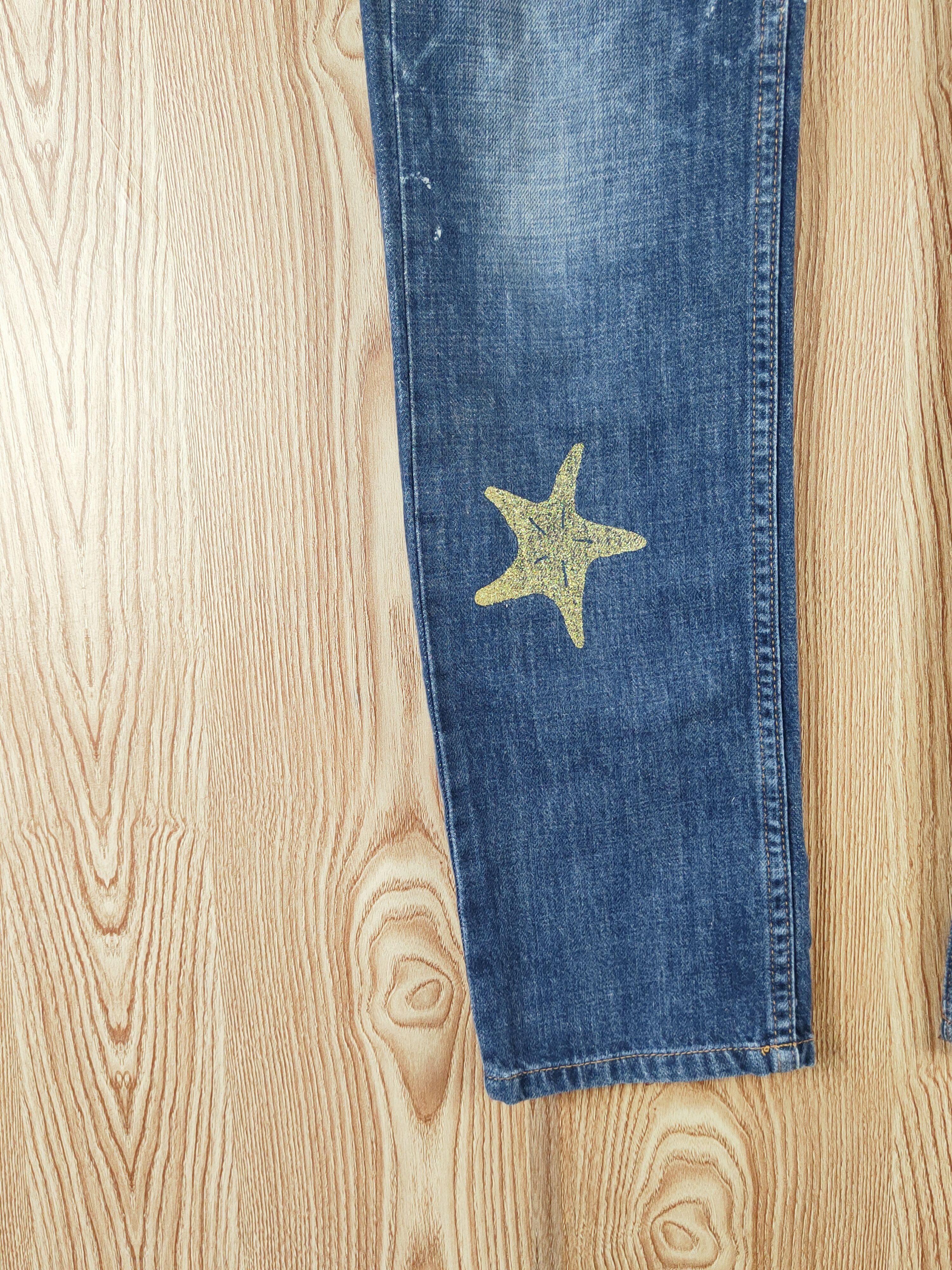 Issey Miyake Tsumori Chisato Blue Distressed Ripped Jeans #W379 Size 30" / US 8 / IT 44 - 5 Thumbnail