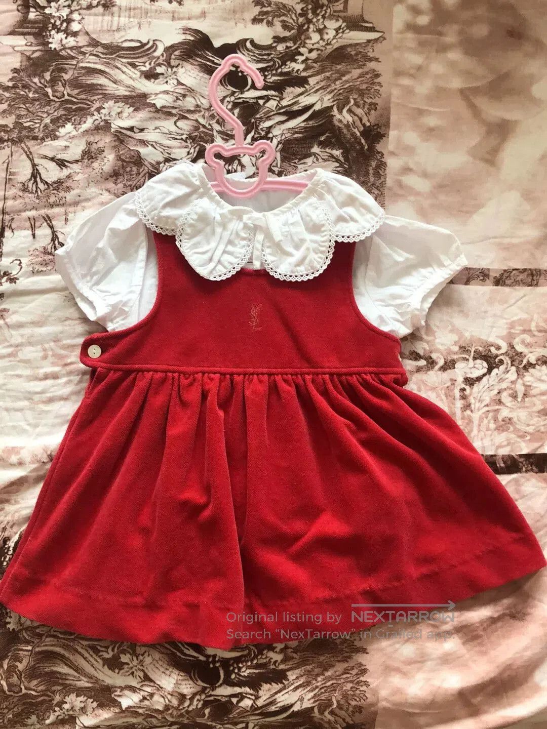 Yves Saint Laurent YSL Discontinued Velvet Dress Set. Size M / US 6-8 / IT 42-44 - 4 Thumbnail