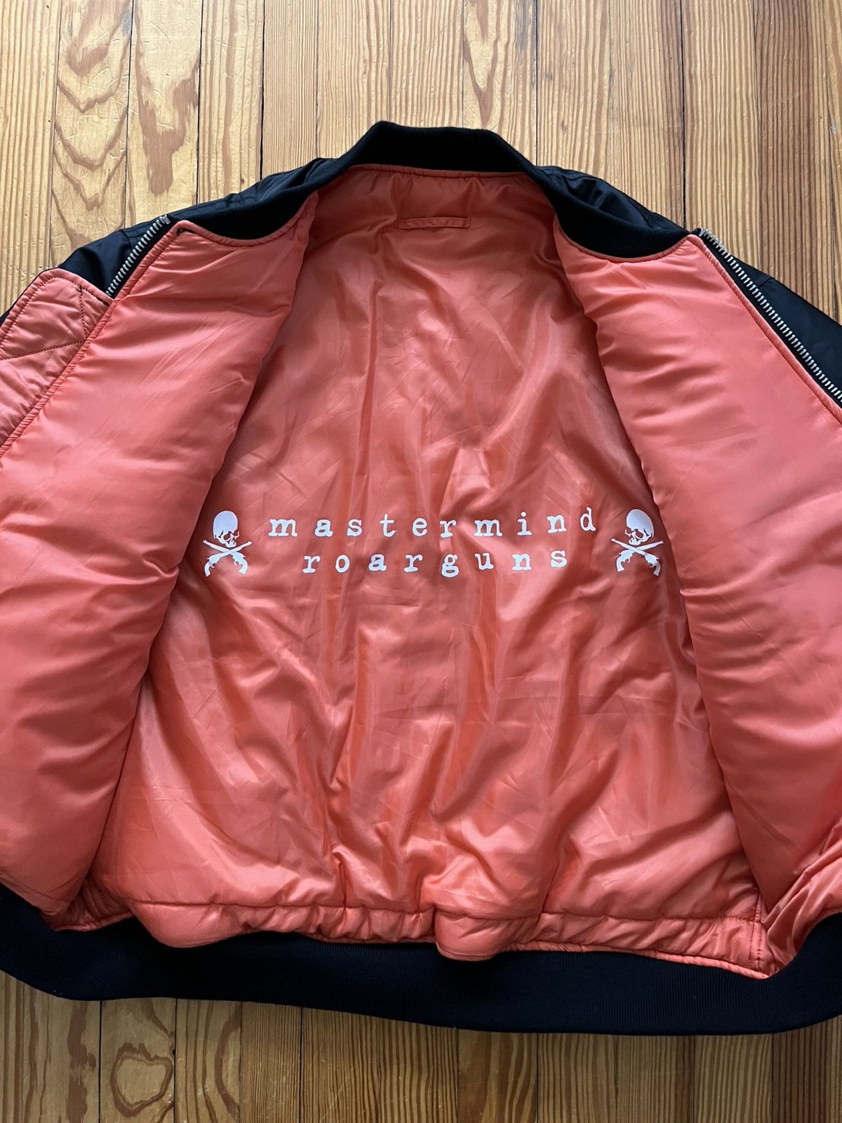 Mastermind Japan Mastermind Japan Roar Guns Fostex Bomber Jacket Black Size US L / EU 52-54 / 3 - 5 Thumbnail