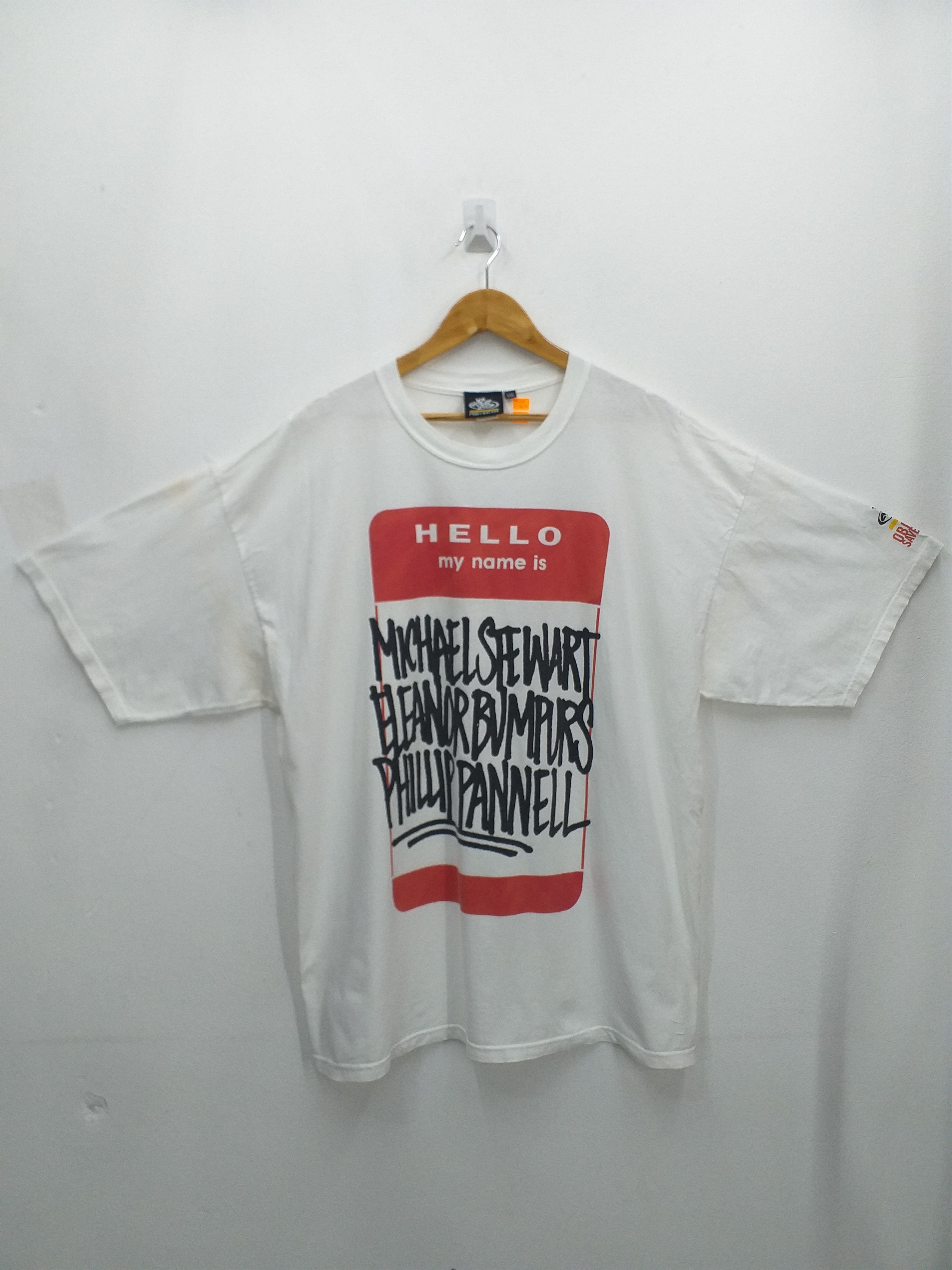 image of Rap Tees x Vintage Pnb Nation Big Image Promo Hip Hop Rap Tee -C067 in White, Men's (Size 2XL)