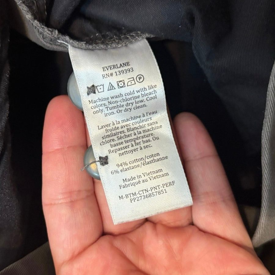 Everlane NWT Everlane The Slim Chino | Uniform In Gray Size 28x30 Size US 28 / EU 44 - 6 Thumbnail