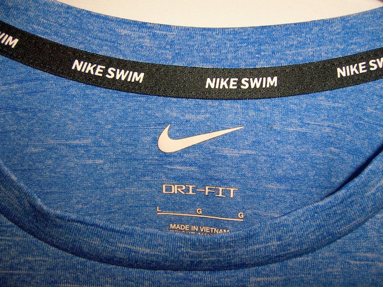 Nike Nike Men's Dri-FIT UPF 40+ Hydroguard swim t-shirt - Large Size US L / EU 52-54 / 3 - 3 Thumbnail