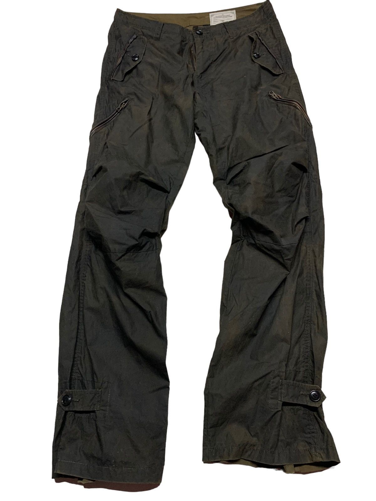 Designer 291285= HOMME multi pocket cargo pants Size US 33 - 2 Thumbnail
