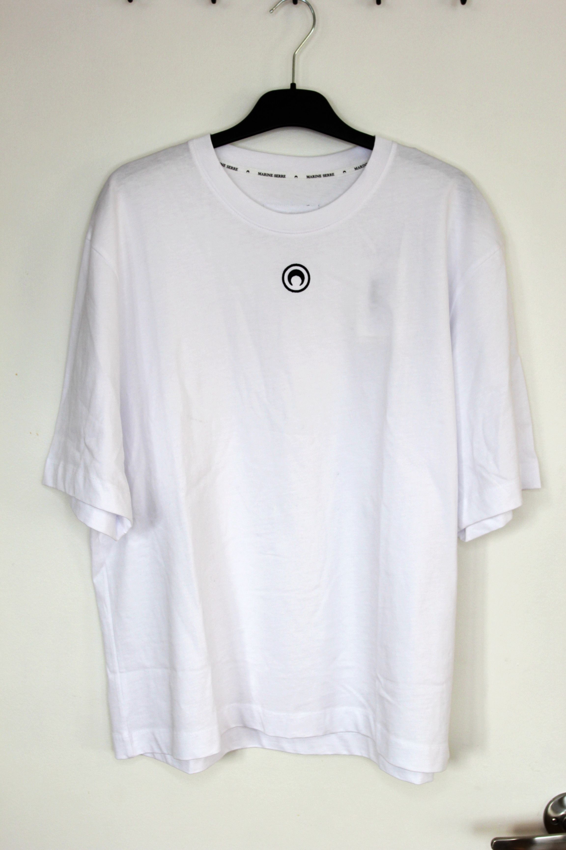 Marine Serre BNWT AW25 MARINE SERRE MOON LOGO JERSEY TSHIRT L Size US L / EU 52-54 / 3 - 2 Thumbnail