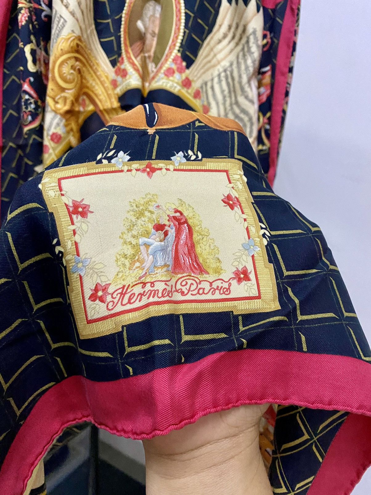 Hermes Rare Hermes Carre 90 "Wolfgang Amadeus Mozart" Silk Scarf Size ONE SIZE - 15 Thumbnail