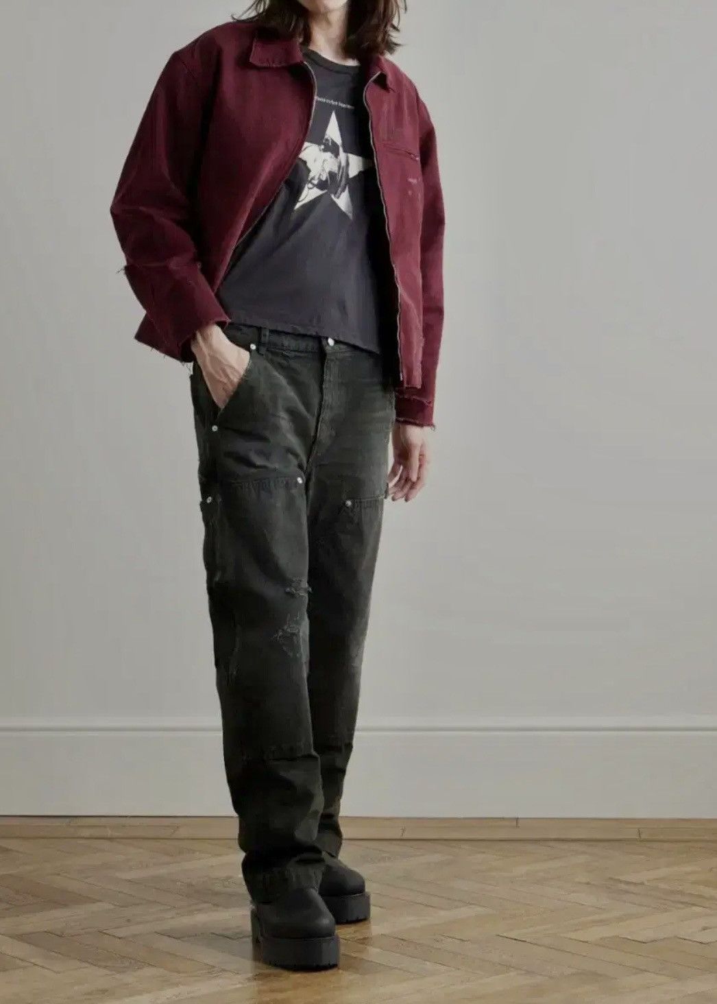 Enfants Riches Deprimes ERD Enfant Riches Deprimes Double Knee Carpenter Pants Size US 31 - 1 Thumbnail