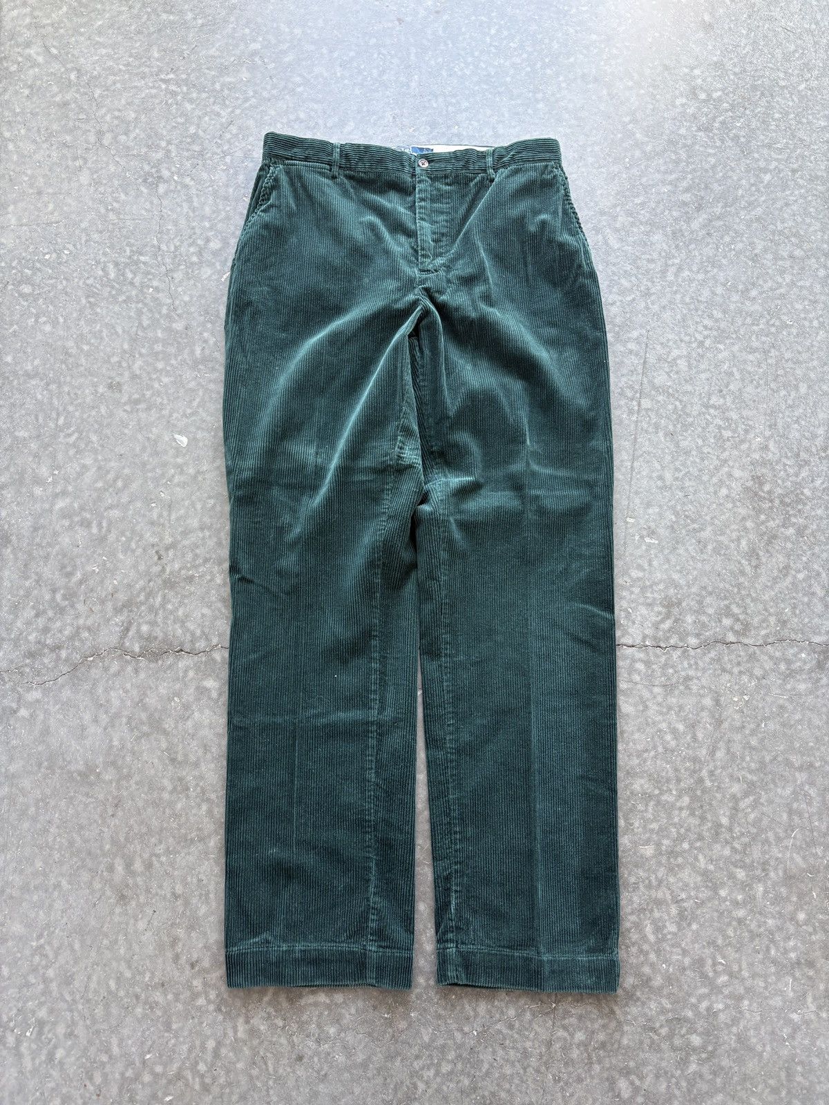 Polo Ralph Lauren Vintage Y2K Polo Ralph Lauren Baggy Corduroy Pants 34x34 Size US 34 / EU 50 - 1 Thumbnail