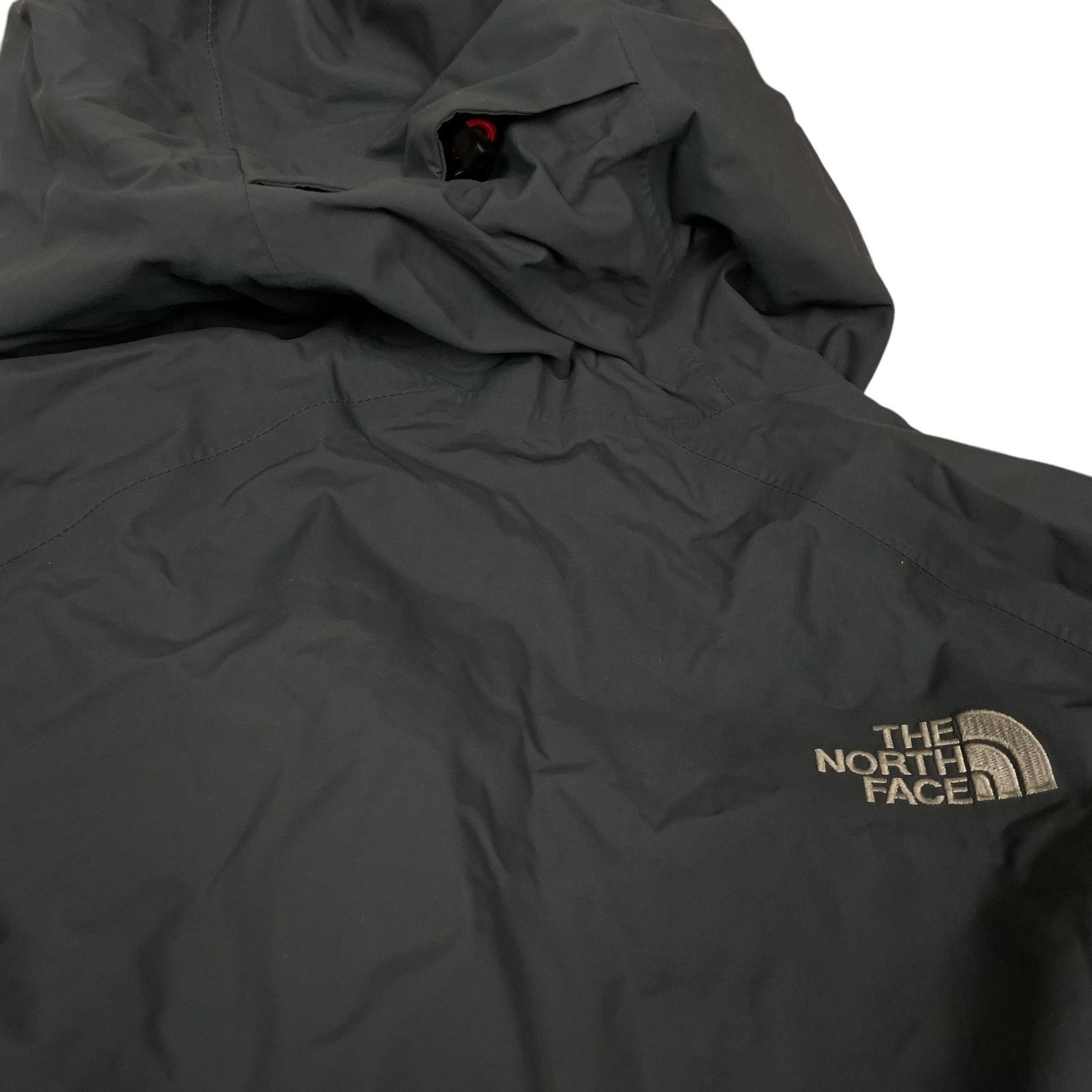 The North Face × Vintage The North Face Hyvent Mens Gray Hooded Full Zip Jacket Small Size US S / EU 44-46 / 1 - 5 Thumbnail