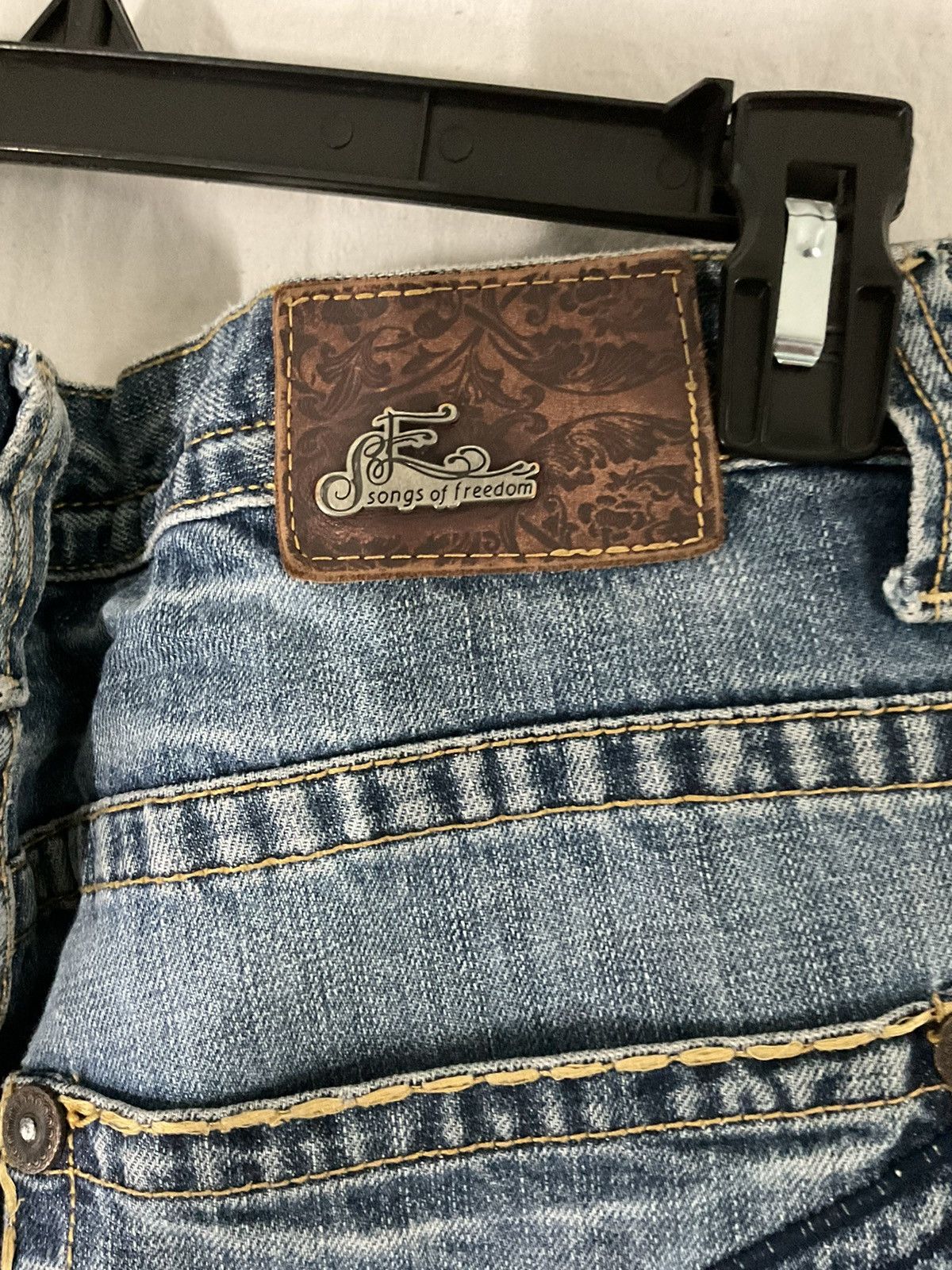 Vintage Vintage Songs Of Freedom Jeans Size US 38 / EU 54 - 8 Thumbnail