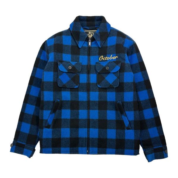 image of Ovo X Woolrich Muskoka Dinner Jacket Blue, Men's (Size Small)