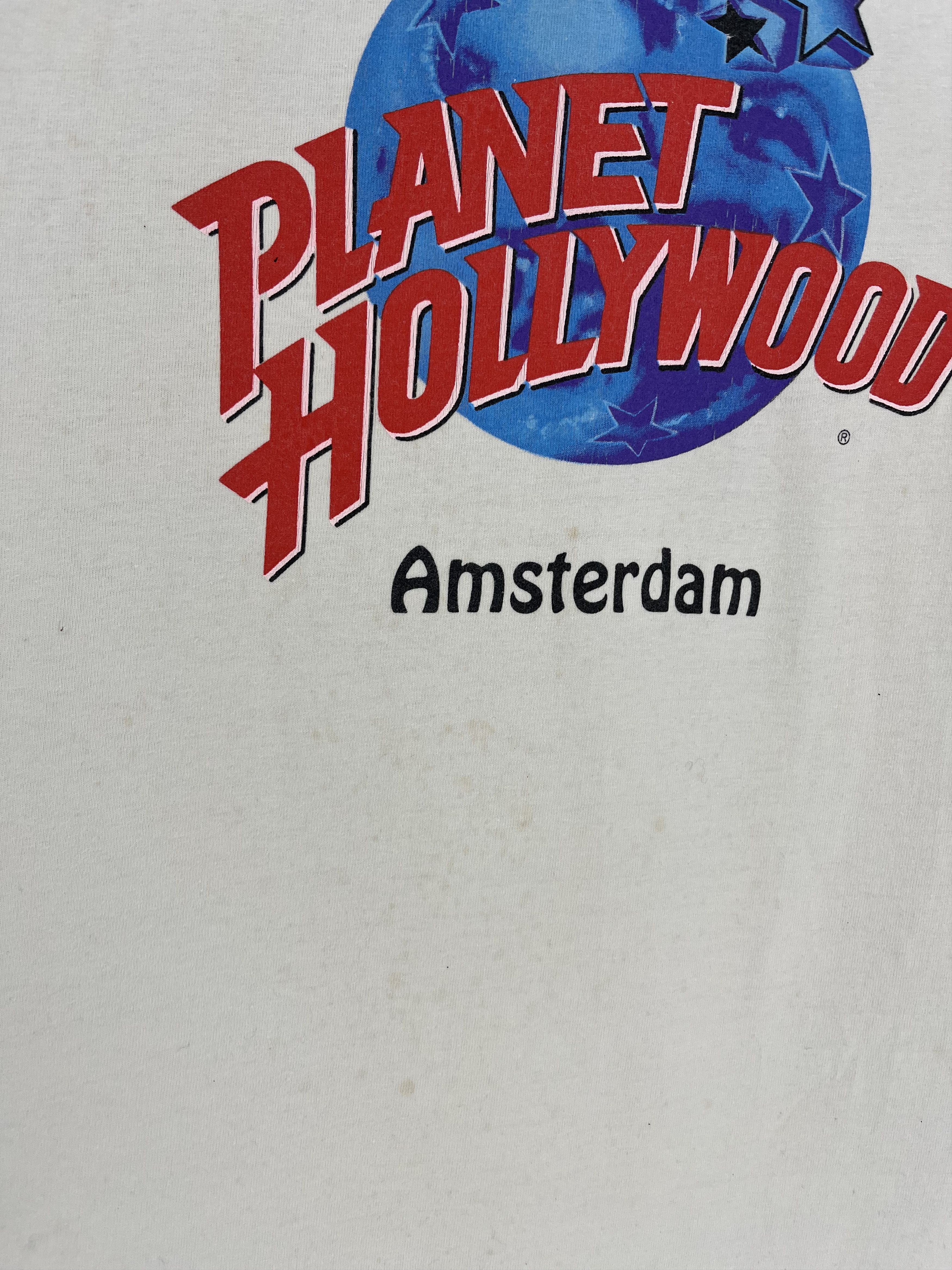 Vintage Vintage Planet Hollywood Shirt Mens large White Orlando Size US L / EU 52-54 / 3 - 8 Thumbnail