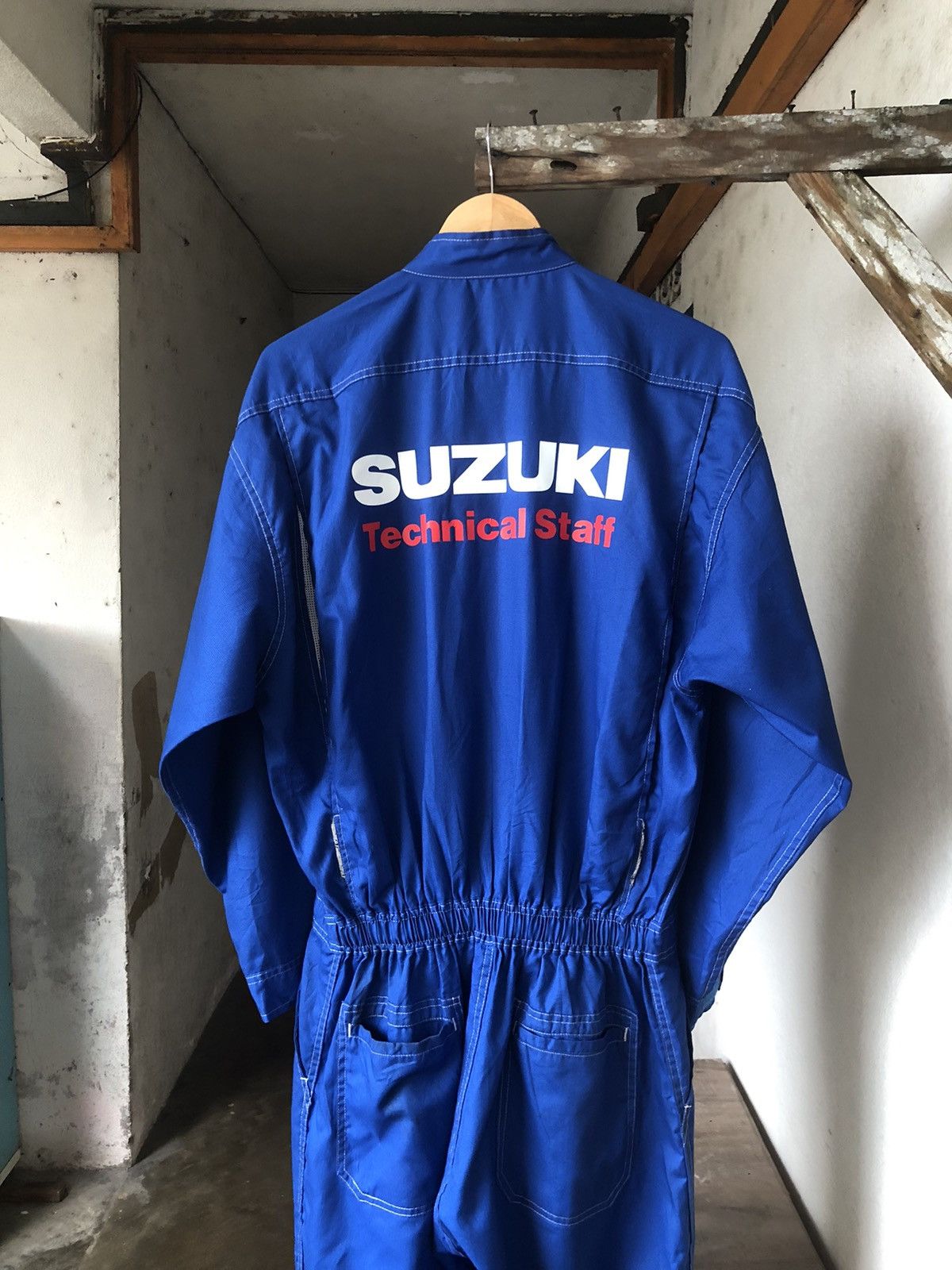Vintage Vintage Suzuki Racing Technical Team Coverall/Jumpsuit Size US XL / EU 56 / 4 - 12 Thumbnail