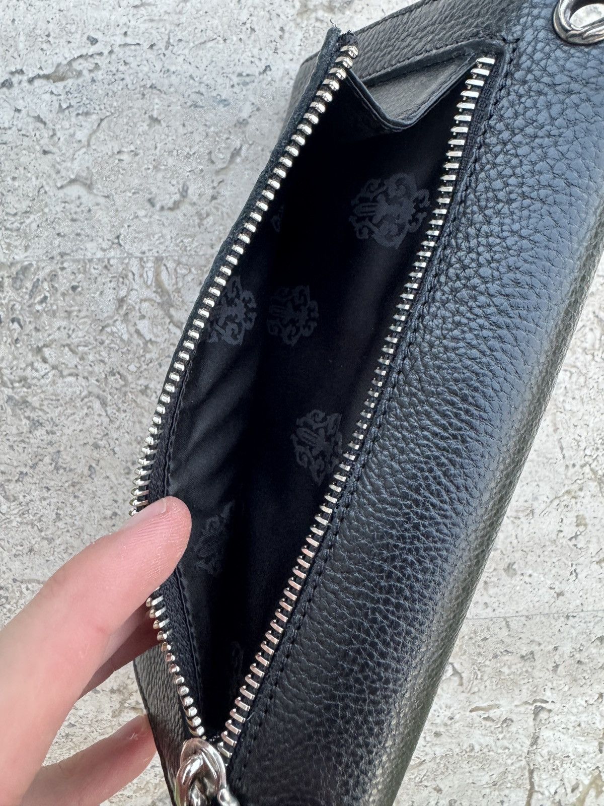 Chrome Hearts Chrome Hearts Wave Wallet with Dagger Size ONE SIZE - 7 Thumbnail