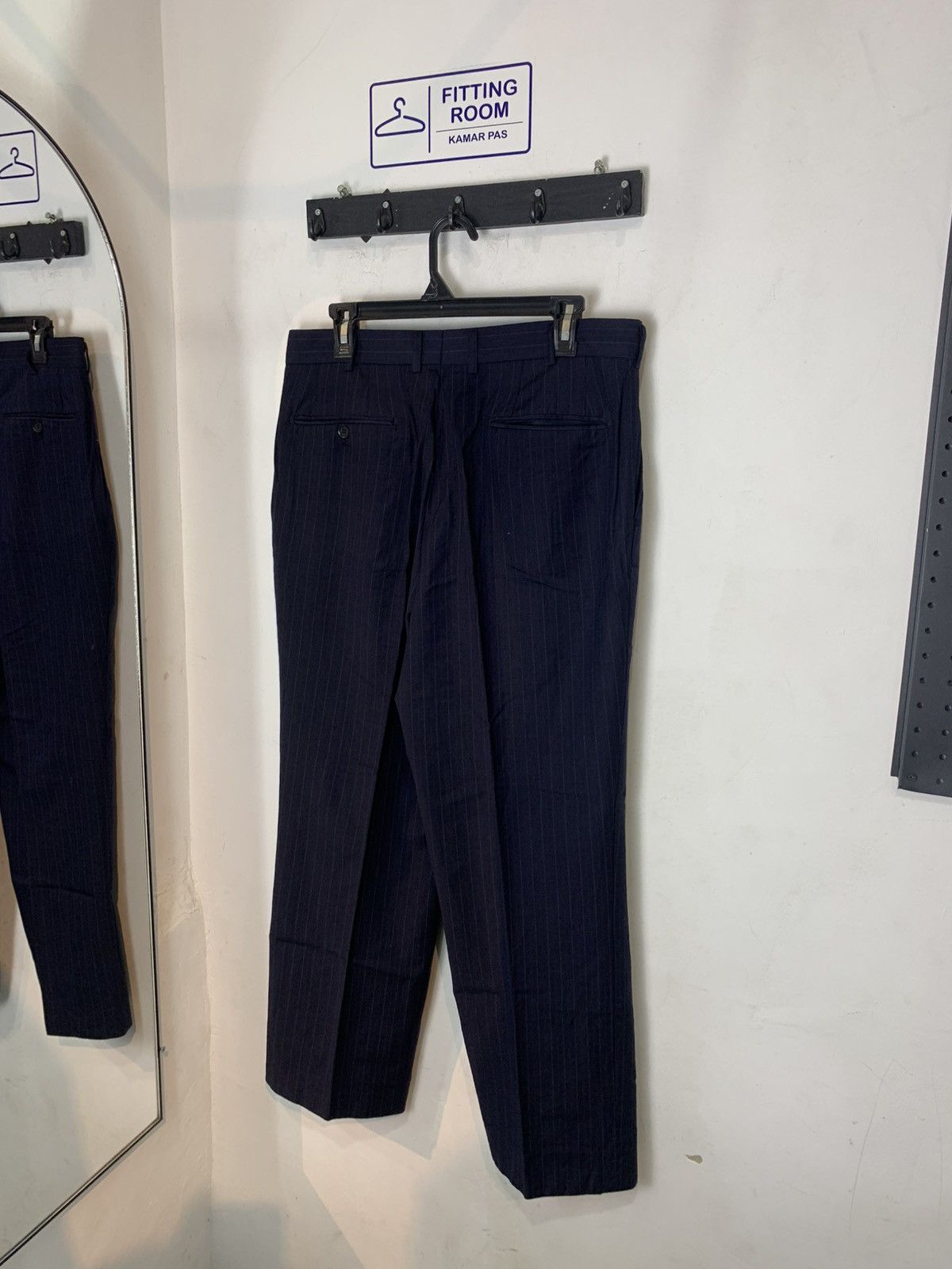 Balmain BALMAIN casual trousers stripe pants Size US 31 - 2 Thumbnail