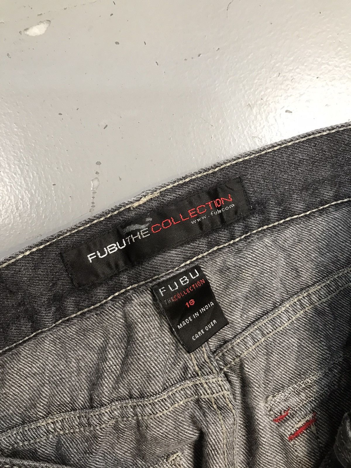 Fubu × Vintage Rare vintage Fubu the collection loose fit cargo denim Size US 32 / EU 48 - 6 Thumbnail
