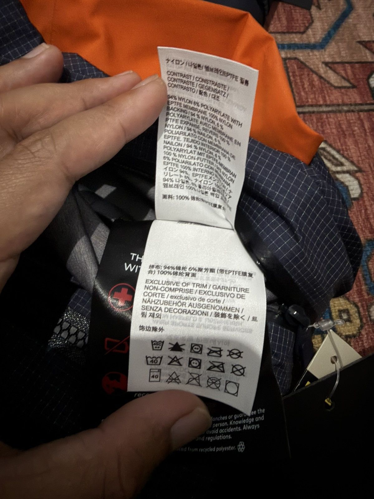 Arc'teryx Arcteryx Alpha Jacket Black Sapphire Phenom Size US L / EU 52-54 / 3 - 6 Thumbnail