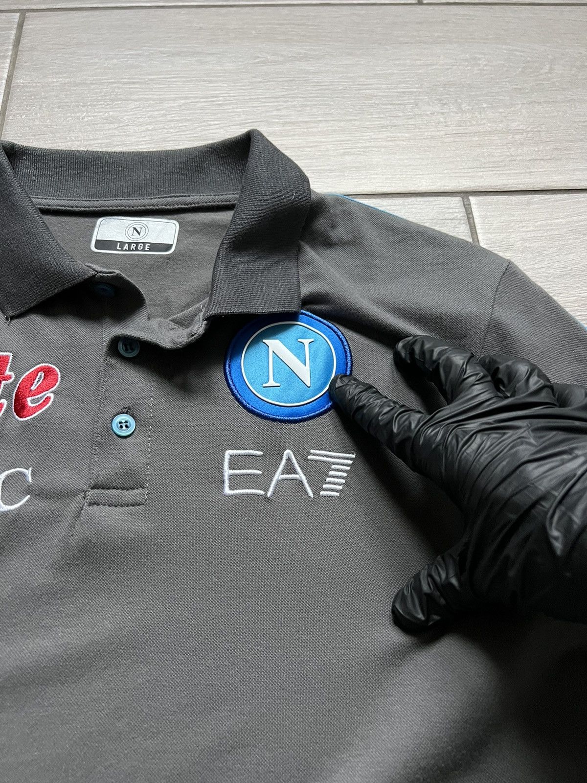 Emporio Armani Emporio Armani Napoli Away Jersey shirt BLOKECORE ITALY 21’s Size US L / EU 52-54 / 3 - 7 Thumbnail