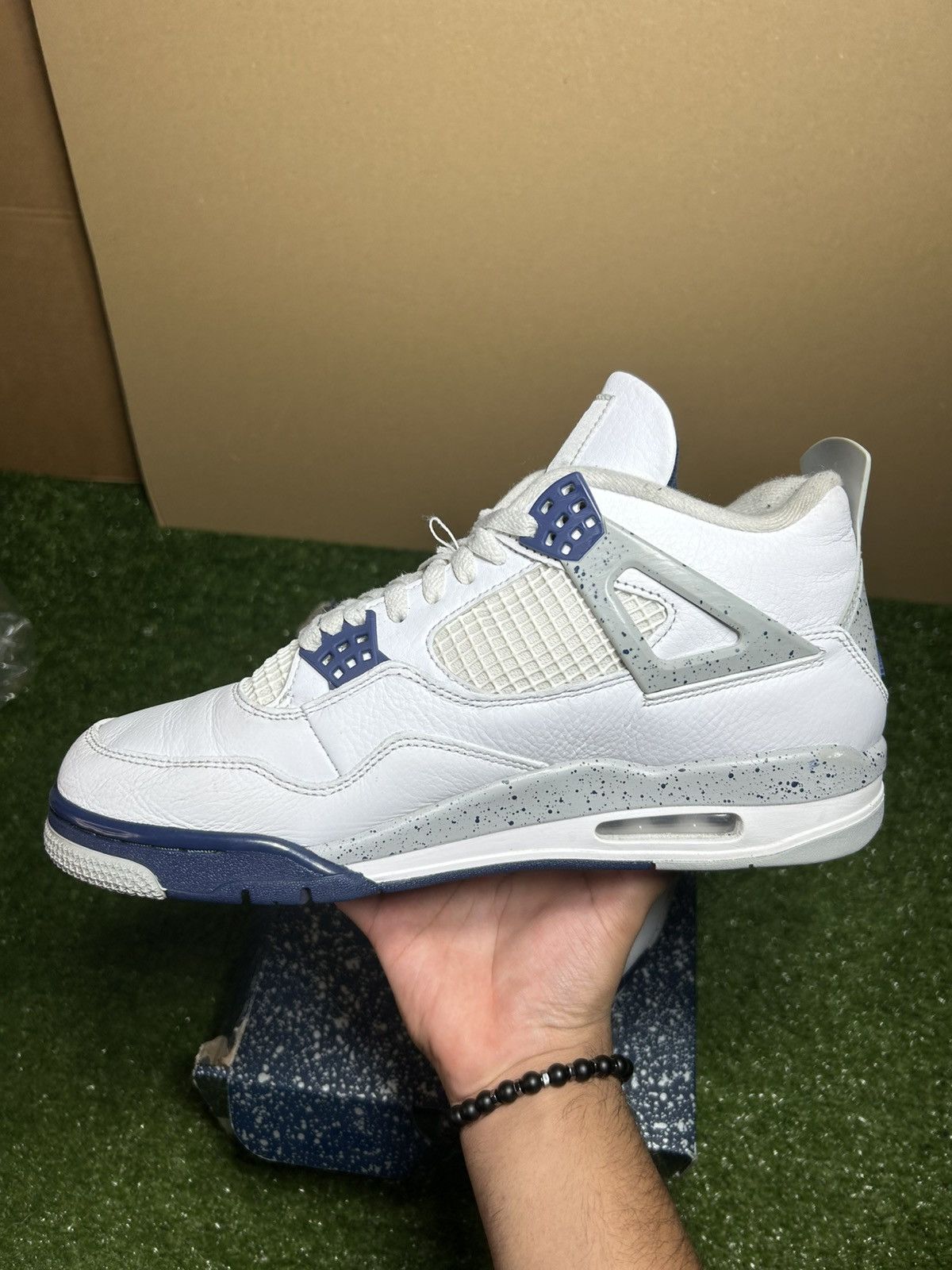 Jordan Brand Jordan 4 Midnight navy Size US 11 / EU 44 - 8 Thumbnail