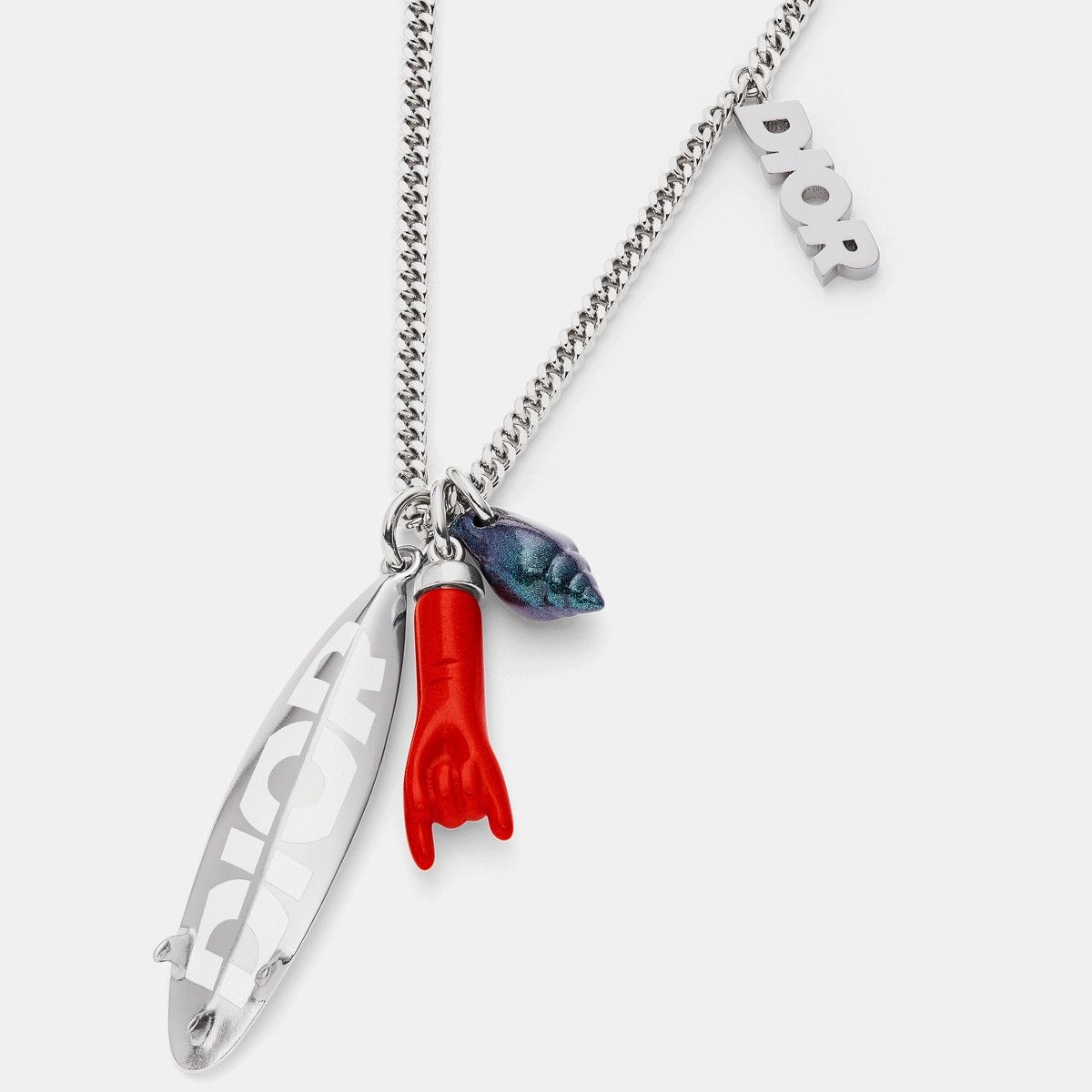 Dior o1w1db11024 Necklaces in Silver Size ONE SIZE - 2 Thumbnail