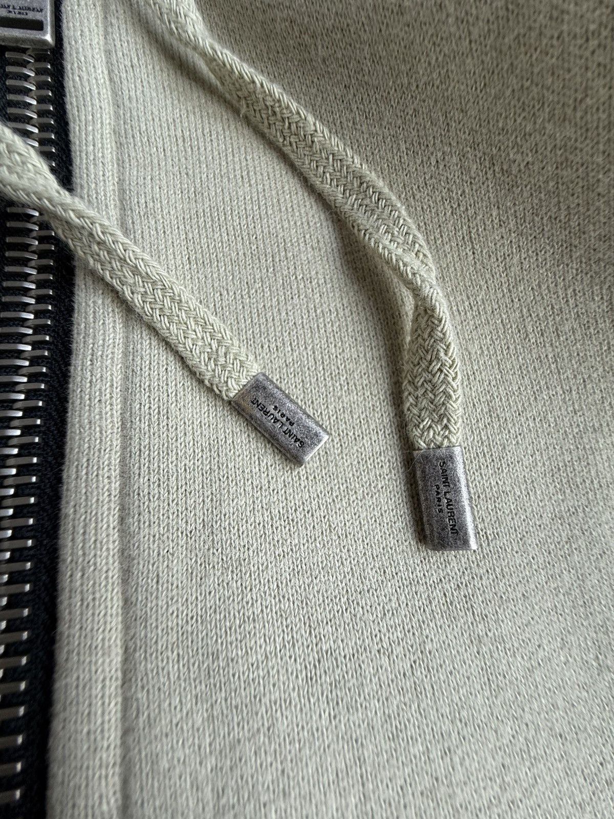 Saint Laurent Paris SS23 Saint Laurent Hoodie Zippe Sans Manches sleeveless tank Size US L / EU 52-54 / 3 - 15 Thumbnail