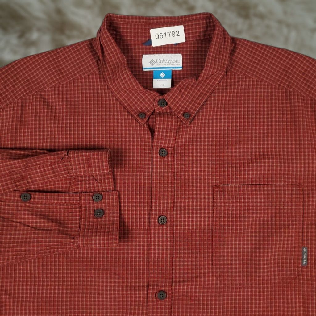 Vintage Columbia Shirt Men 2XL Red Plaid Button-Up Long Sleeve Casual Vibe Tailored Comfort Shirt Mens 2XL Red Plaid Button-Up Long Sleeve Columbia Shirt Mens Size US XXL / EU 58 / 5 - 1 Thumbnail