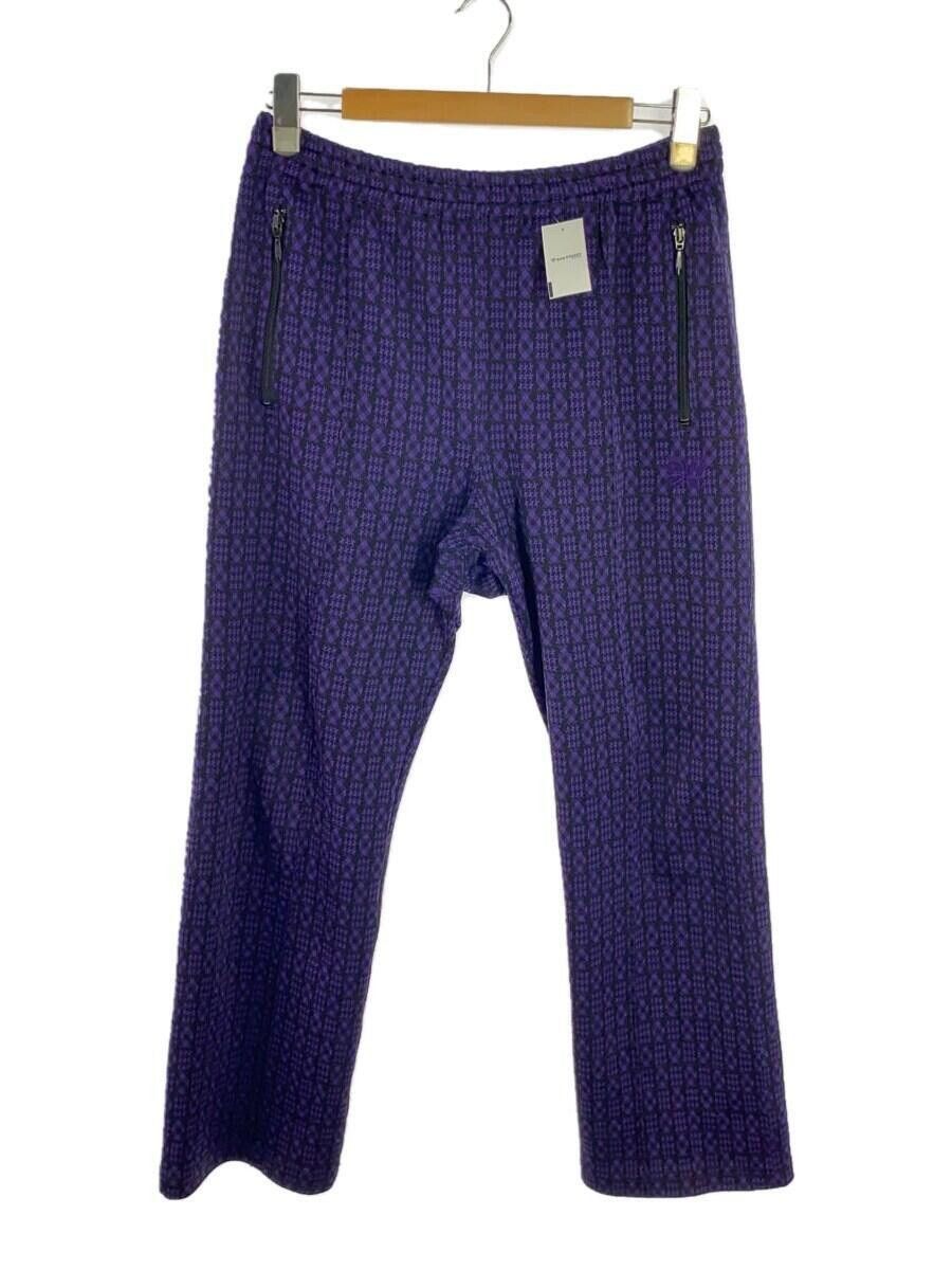 Needles Needles Polyester Track Pants Purple Size US 32 / EU 48 - 1 Thumbnail