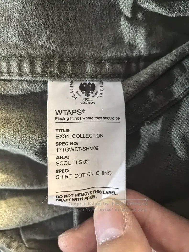 Wtaps Wtaps Washable single pocket collarless jacket Size US M / EU 48-50 / 2 - 6 Thumbnail