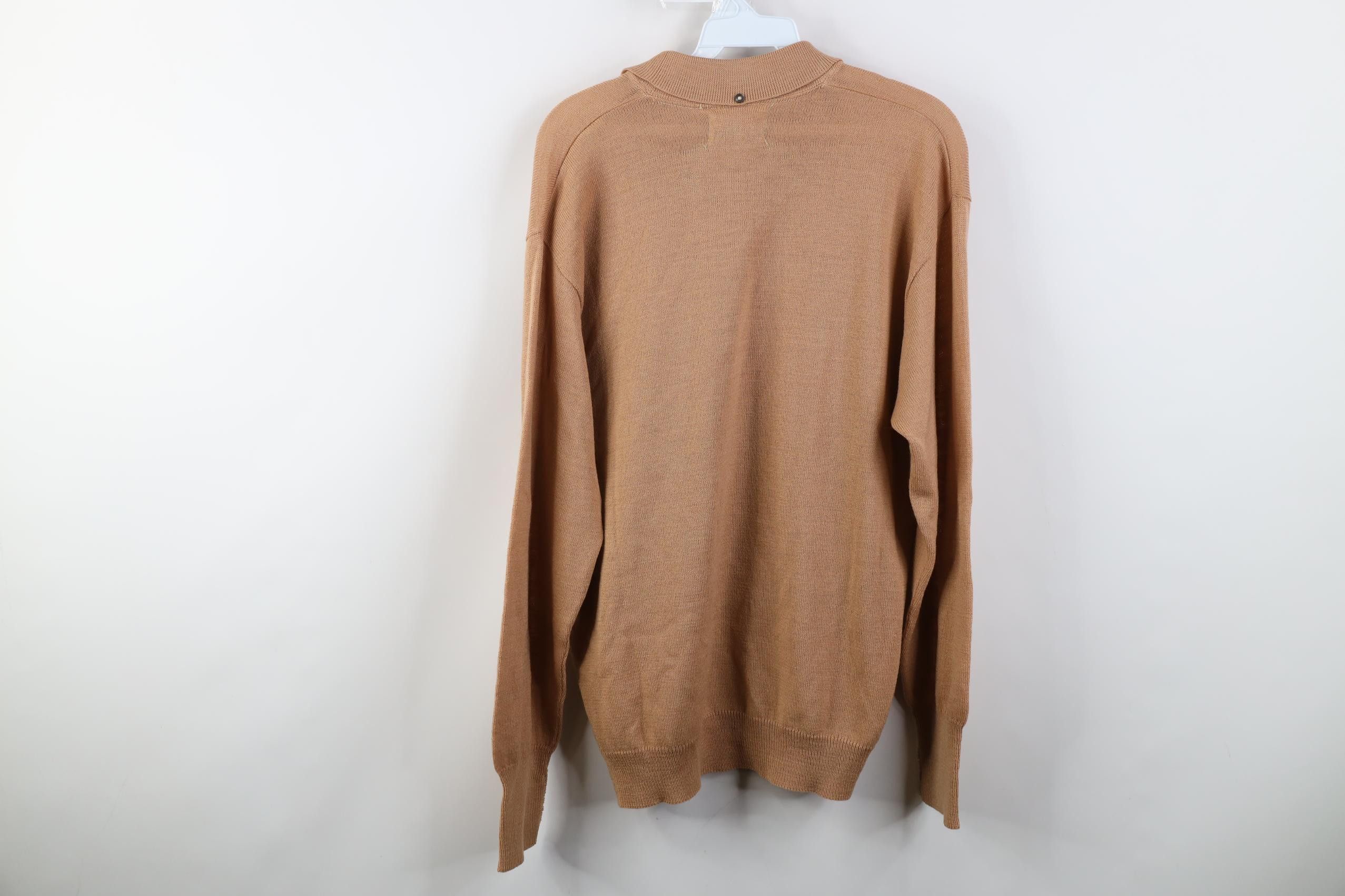 Vintage Vintage 60s Streetwear Knit Collared Long Sleeve Polo USA Size US L / EU 52-54 / 3 - 10 Thumbnail