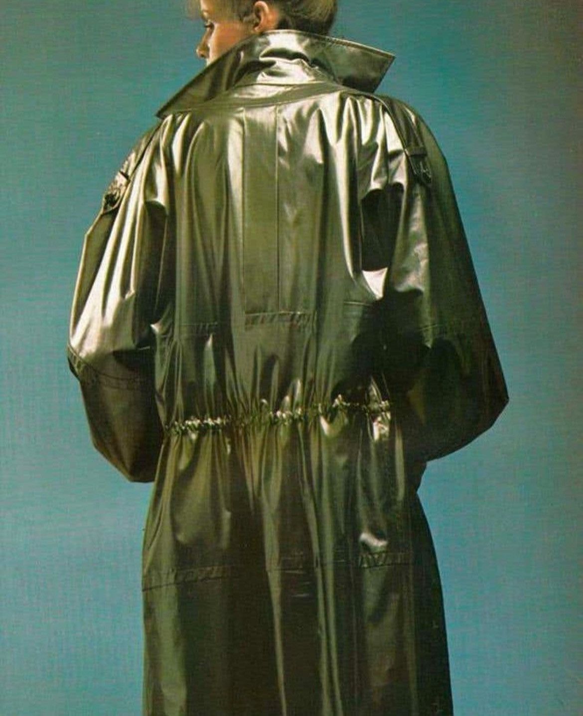 Yves Saint Laurent RARE 1978s YVES SAINT LAURENT RUNWAY Trench Coat Archive Gem Size M / US 6-8 / IT 42-44 - 8 Thumbnail